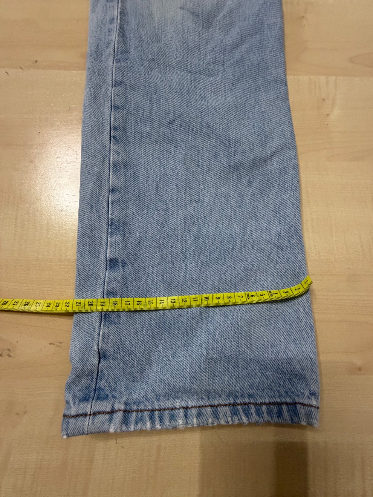Levi's 501 vaquero hombre azul claro vintage lavado — foto 10