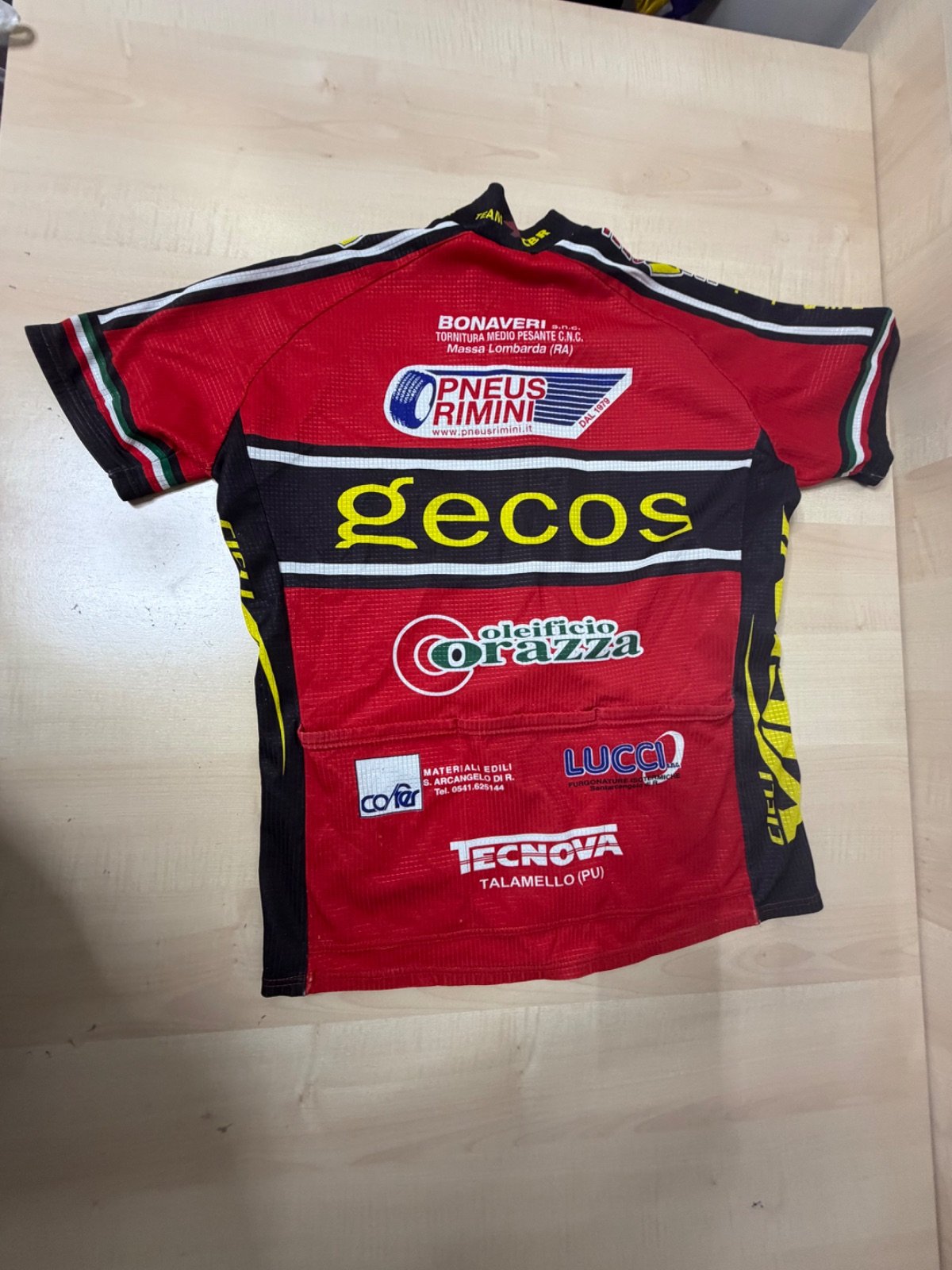 Maillot Ciclismo Vintage Team CBR Alexander - Talla L (52) Retro Mapei — foto 3