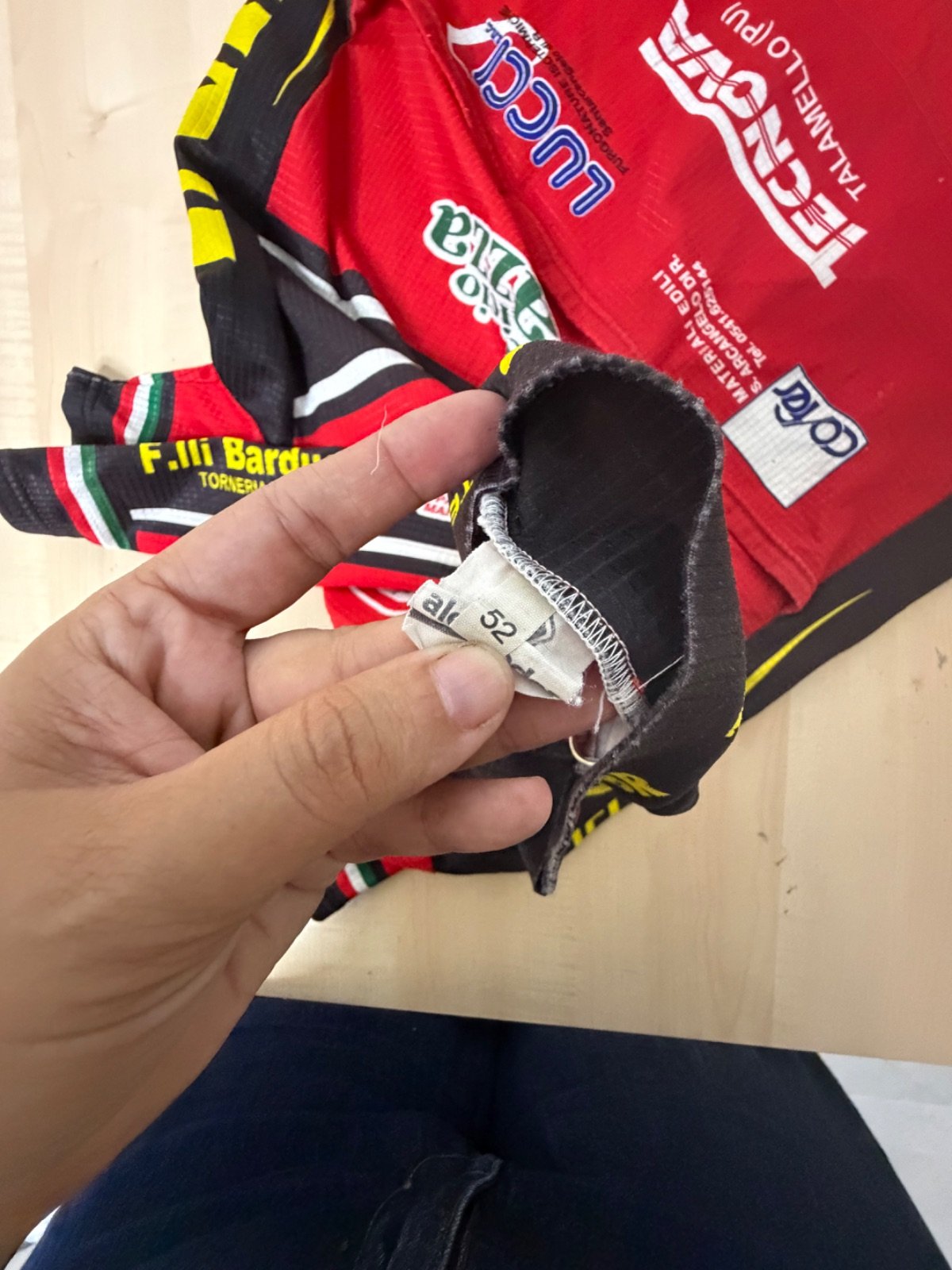 Maillot Ciclismo Vintage Team CBR Alexander - Talla L (52) Retro Mapei — foto 5