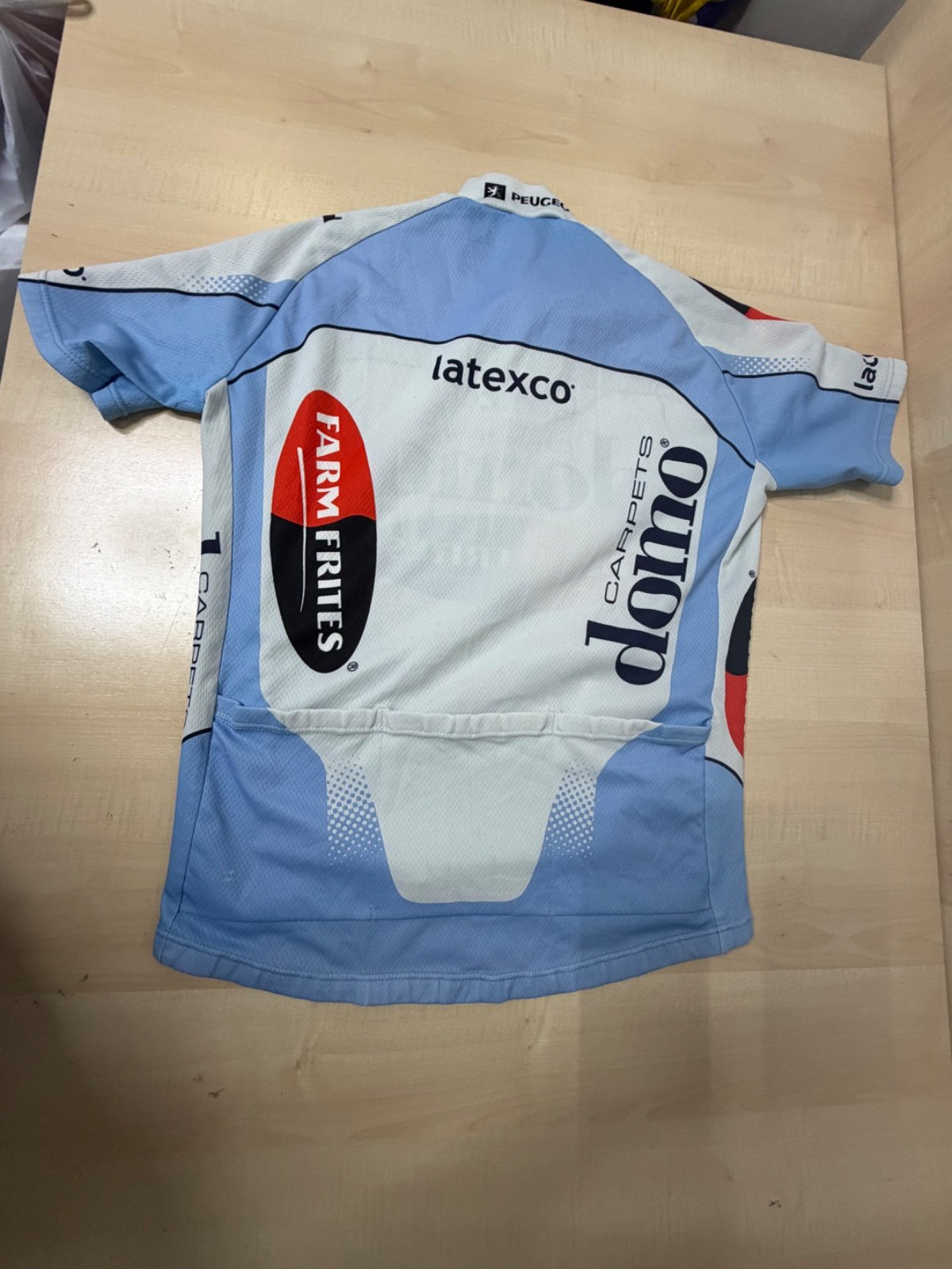 Vermarc maillot ciclismo Domo-Farm Frites Merckx vintage — foto 3