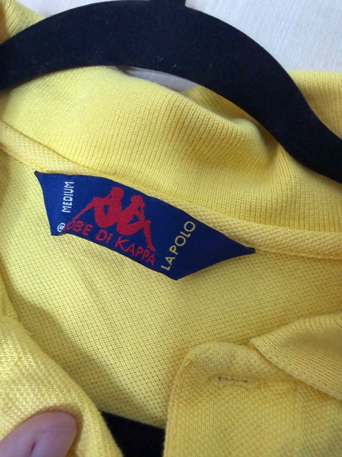Kappa polo 700 aniversari Lleida amarillo vintage retro — foto 6