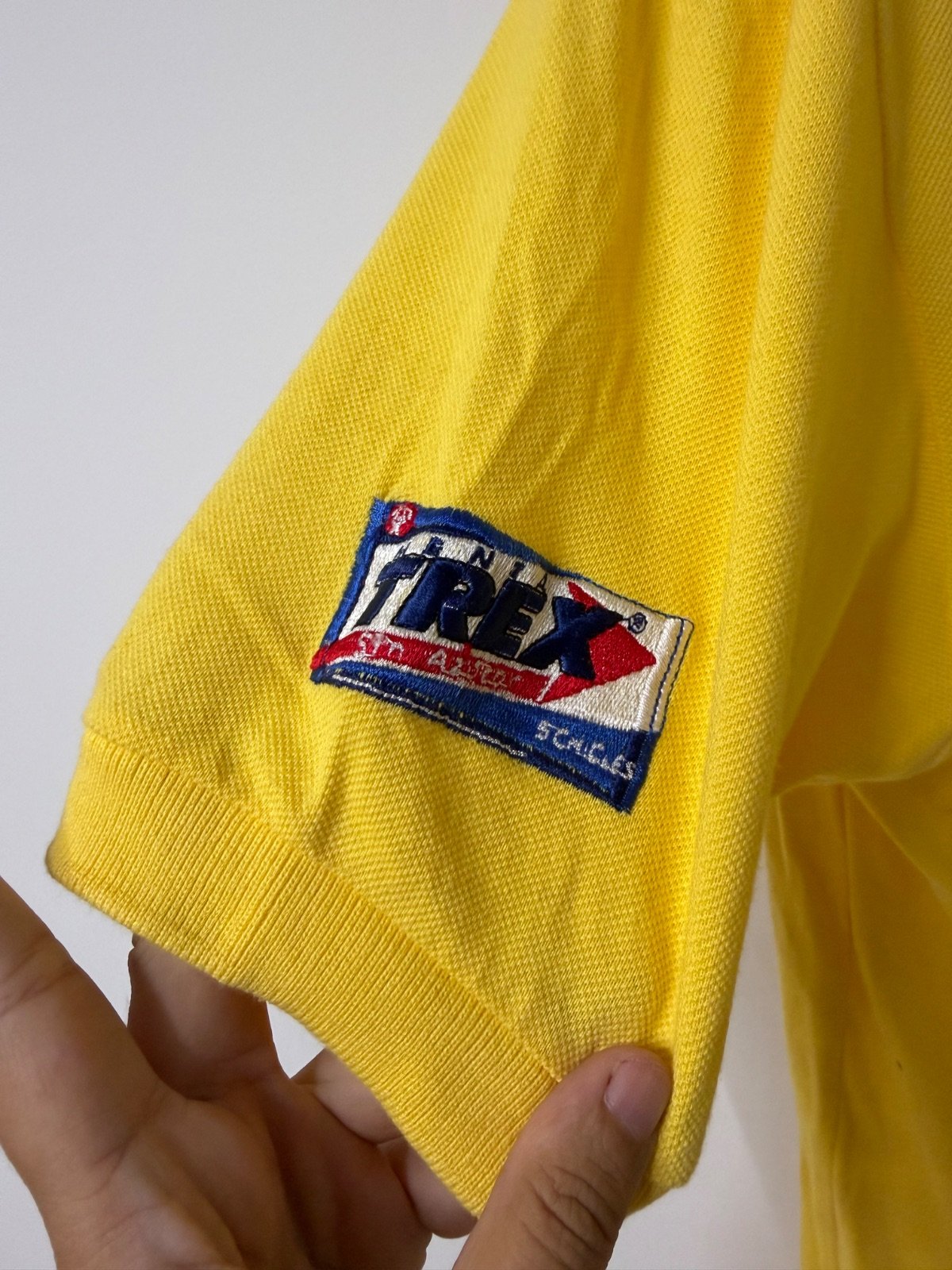 Kappa polo 700 aniversari Lleida amarillo vintage retro — foto 3
