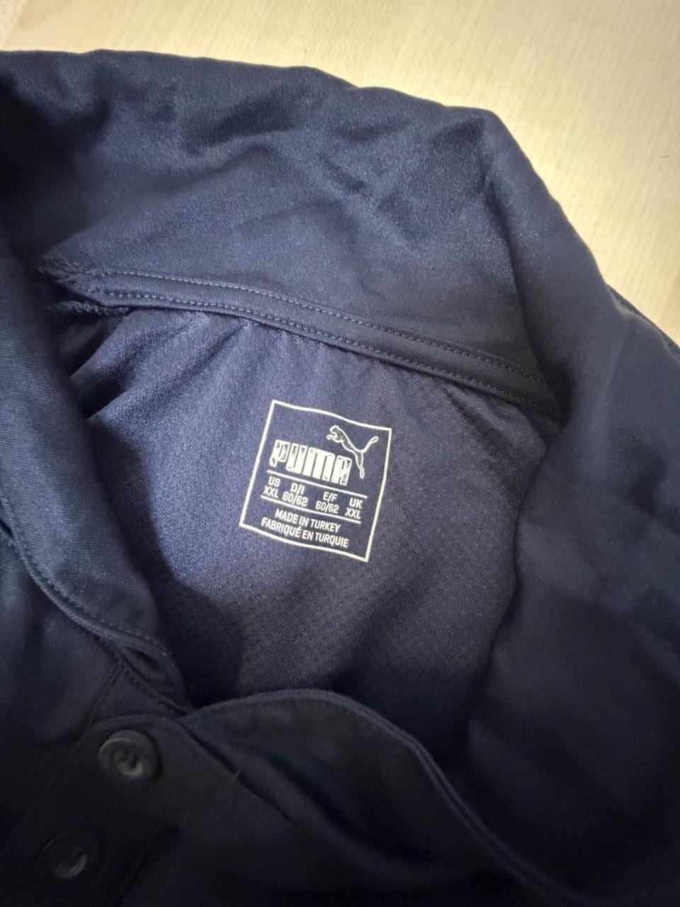 Polo Puma Falkirk FC Teamwear Oficial - Talla XXL, azul marino — foto 4