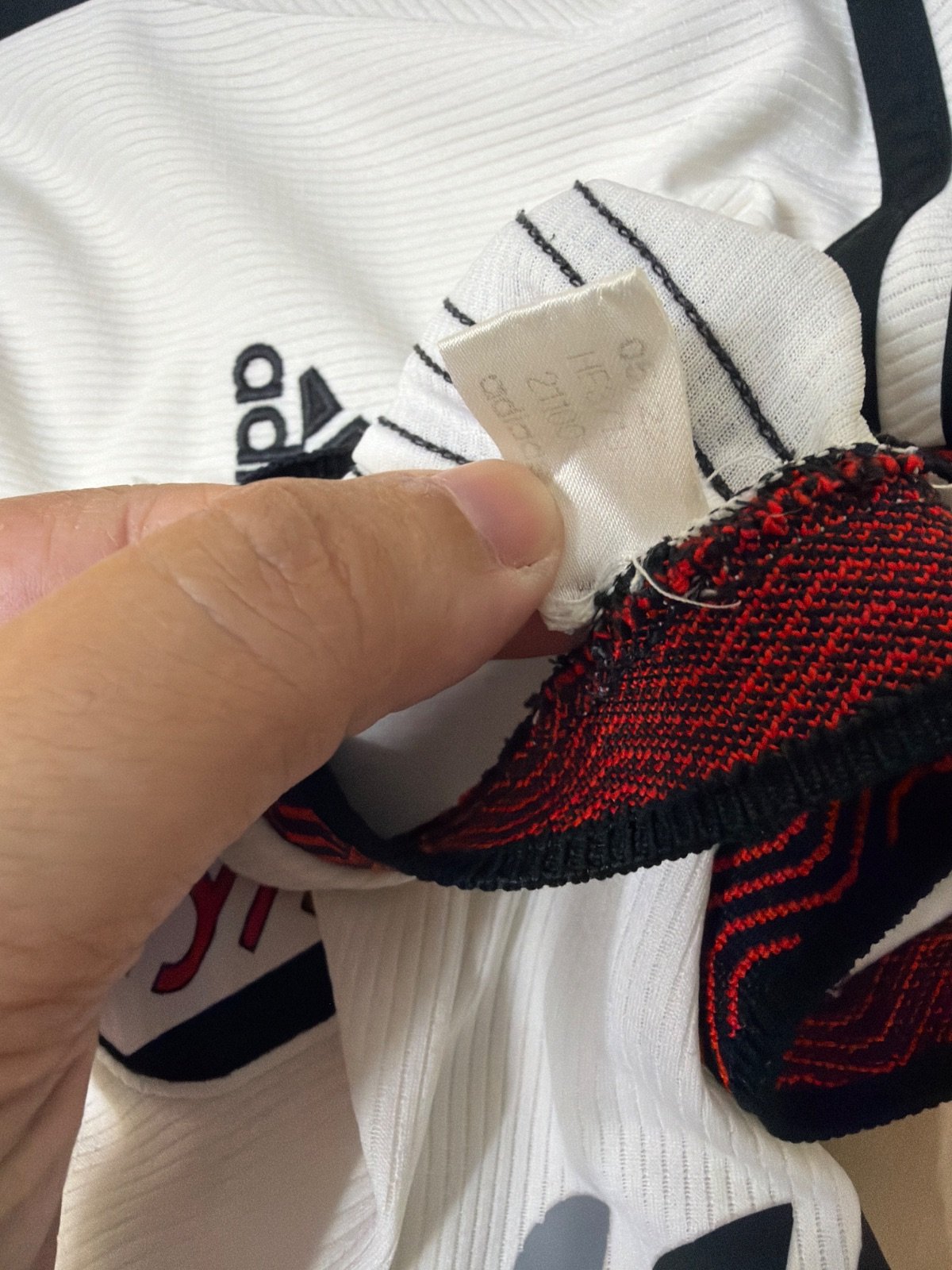 Adidas camiseta Fulham FC 1ª equipación blanca vintage — foto 6