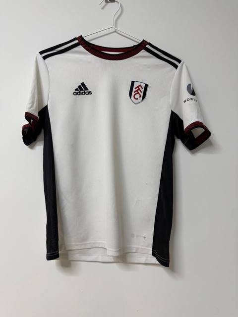 Adidas camiseta Fulham FC 1ª equipación blanca vintage