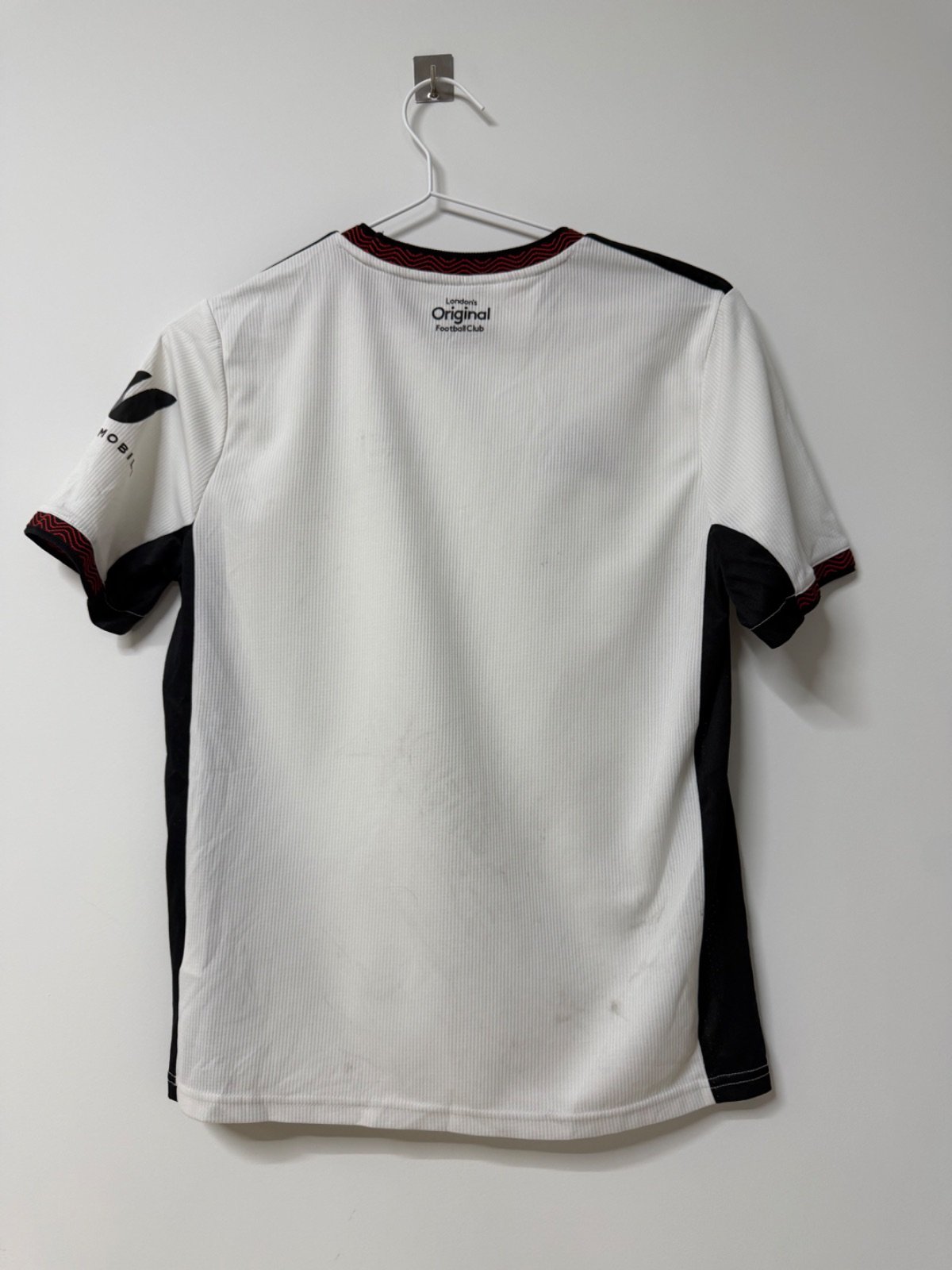 Adidas camiseta Fulham FC 1ª equipación blanca vintage — foto 3