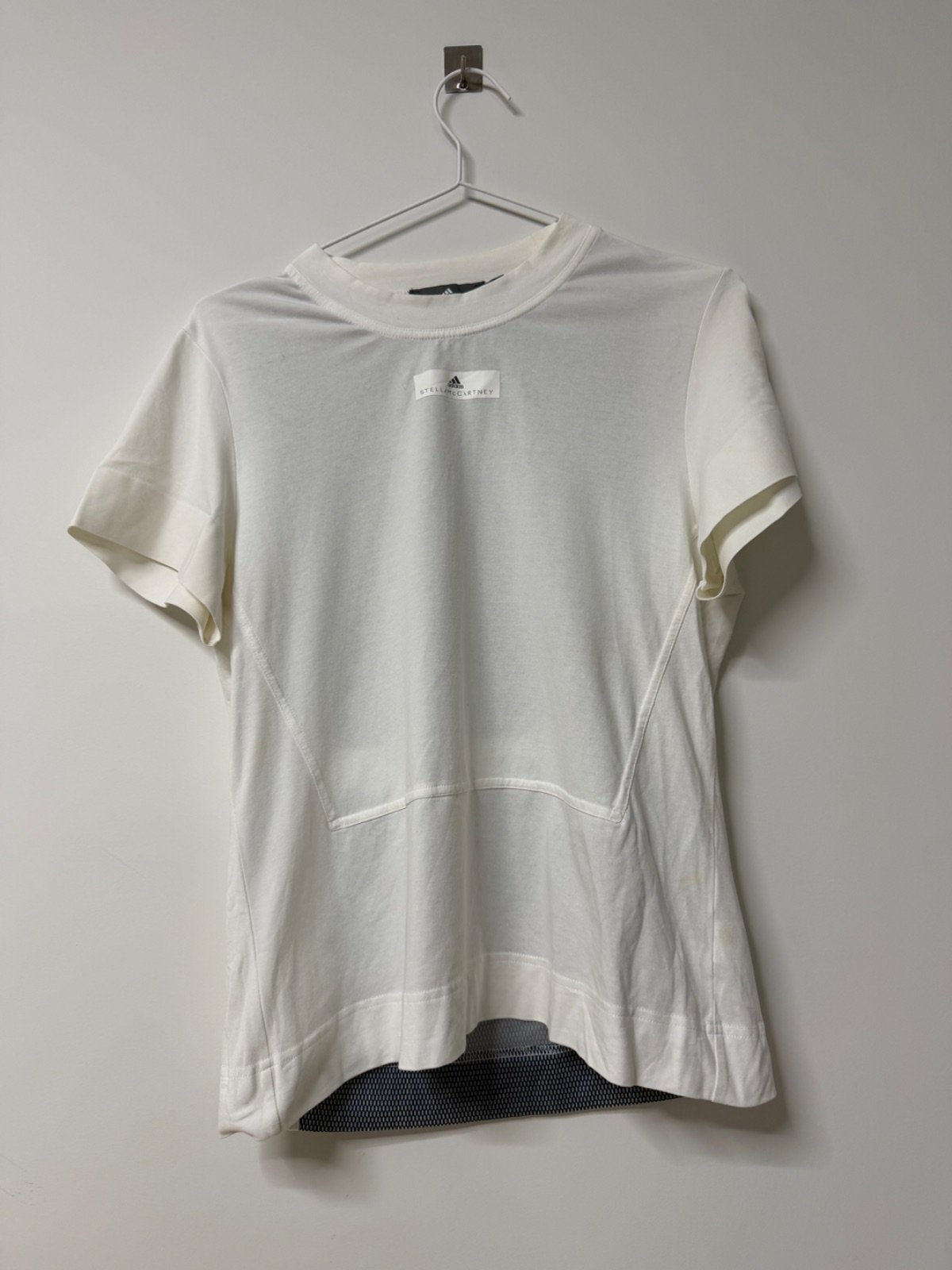 Adidas by Stella McCartney camiseta técnica T0 blanca deporte