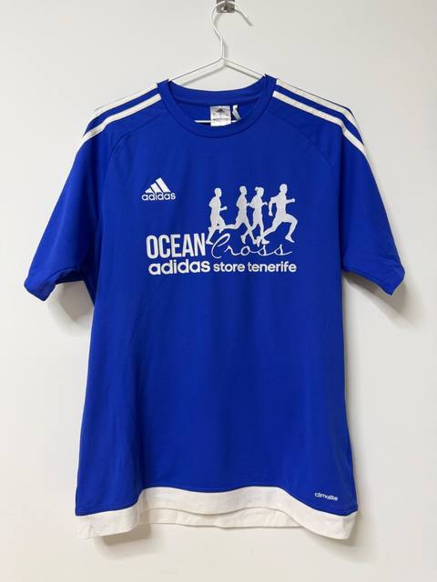 Camiseta Adidas Climalite Ocean Cross Tenerife Azul Vintage
