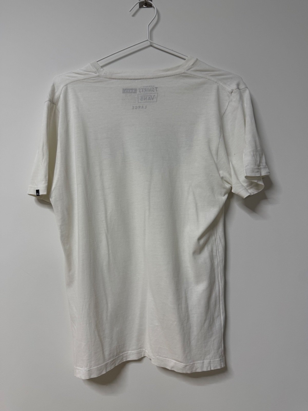 Vans camiseta blanca logo tie-dye Talla L Streetwear Skate — foto 3