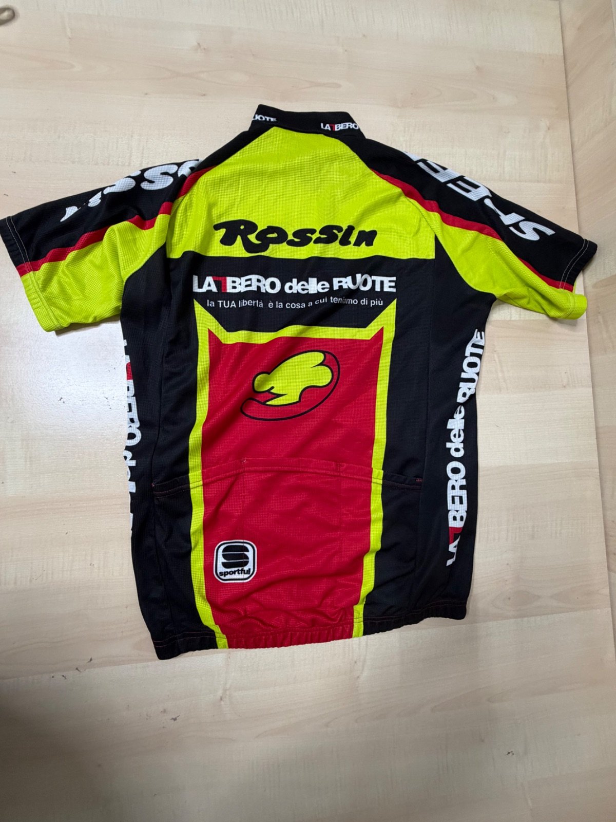 Sportful Maillot Ciclismo Rossin Italia Talla XL Vintage Retro — foto 3