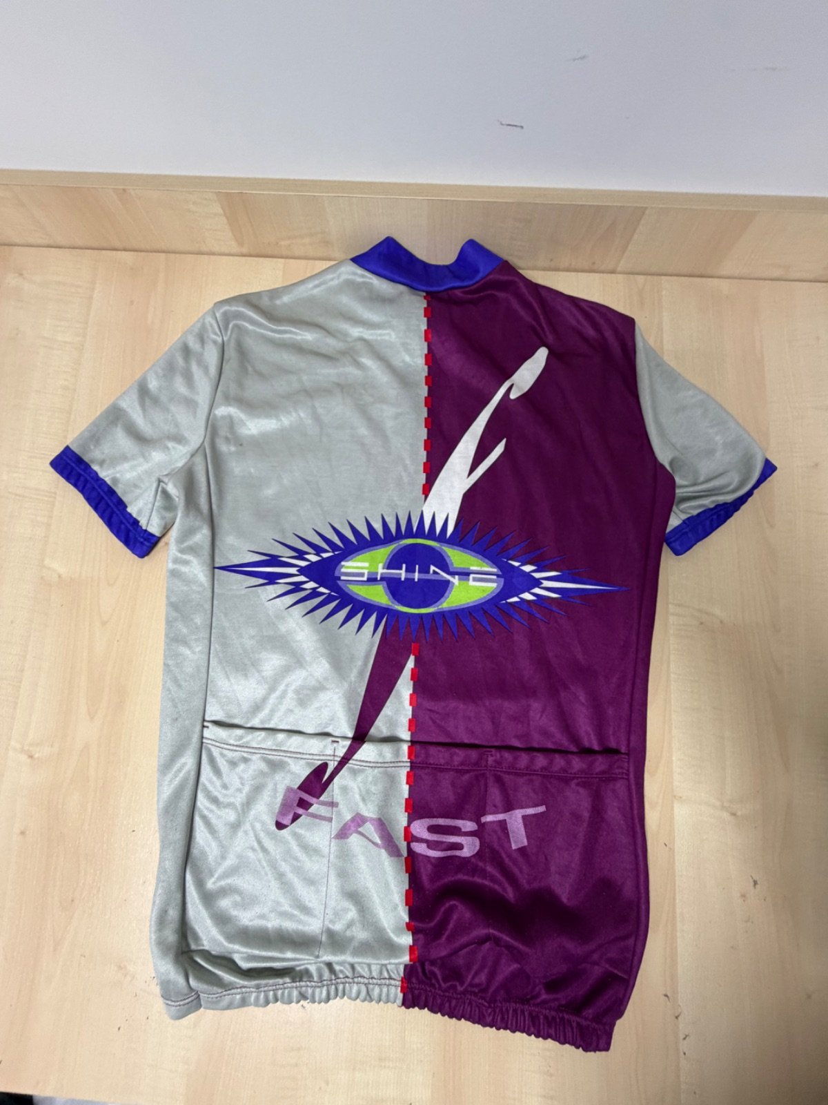East Italia maillot ciclismo Shine Fast XL vintage 90s — foto 2