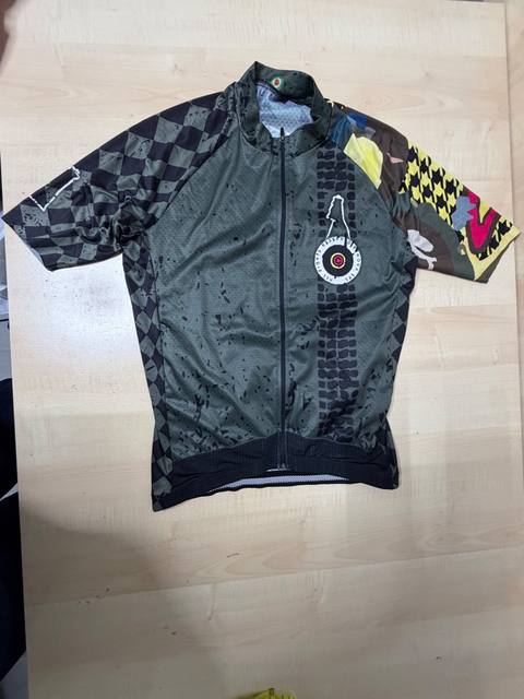 Maillot de Ciclismo Lemarq Retro Motorcycle (Talla S/M - Ver medidas)