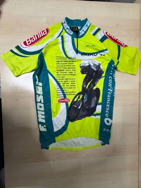 Maillot ciclismo SEB Barilla F.Moser Mexico 94 Talla XL