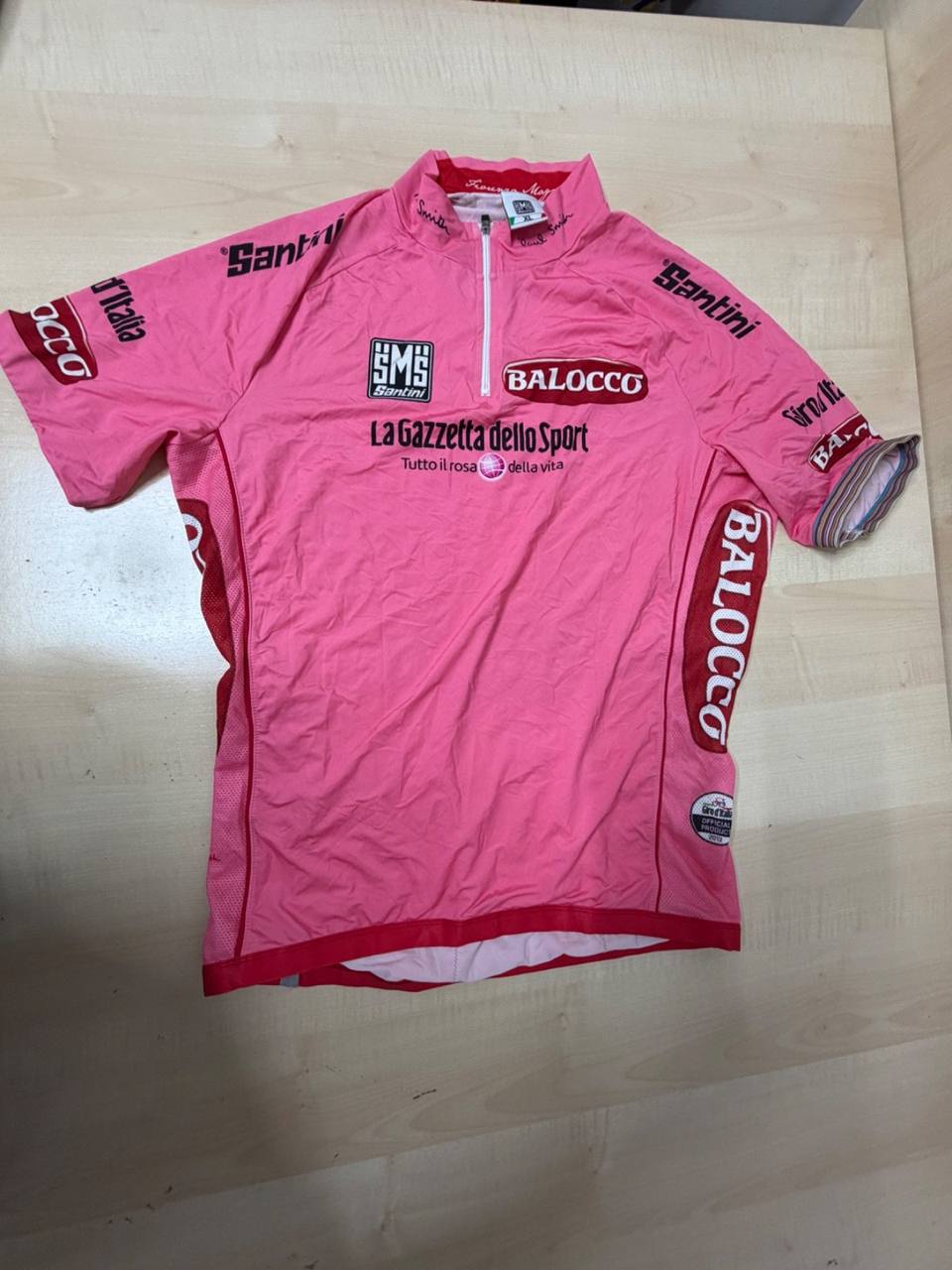 Santini Paul Smith Maillot Giro Italia Rosa Talla XL