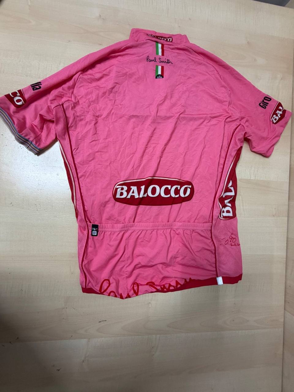 Santini Paul Smith Maillot Giro Italia Rosa Talla XL — foto 3