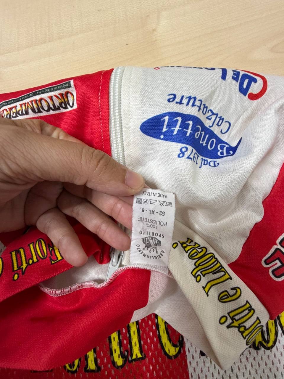 Maillot ciclismo Forti e Liberi sin mangas Italia vintage retro — foto 4