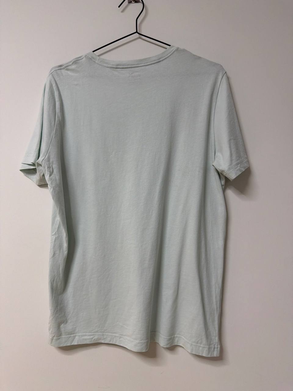 Camiseta Puma manga corta Verde Menta Logo Bordado Casual — foto 4