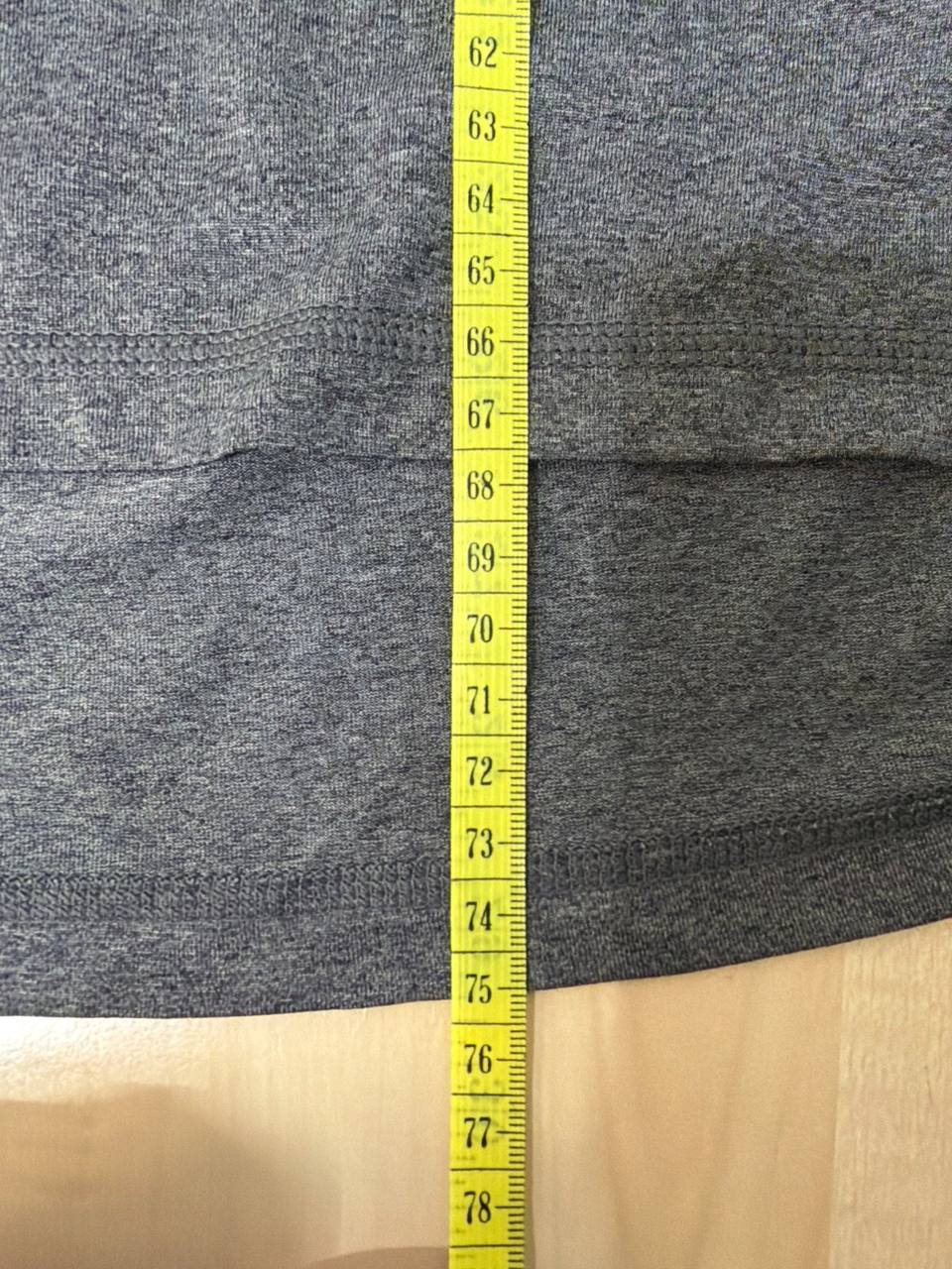 Camiseta Adidas Climalite gris jaspeado manga corta deporte — foto 8