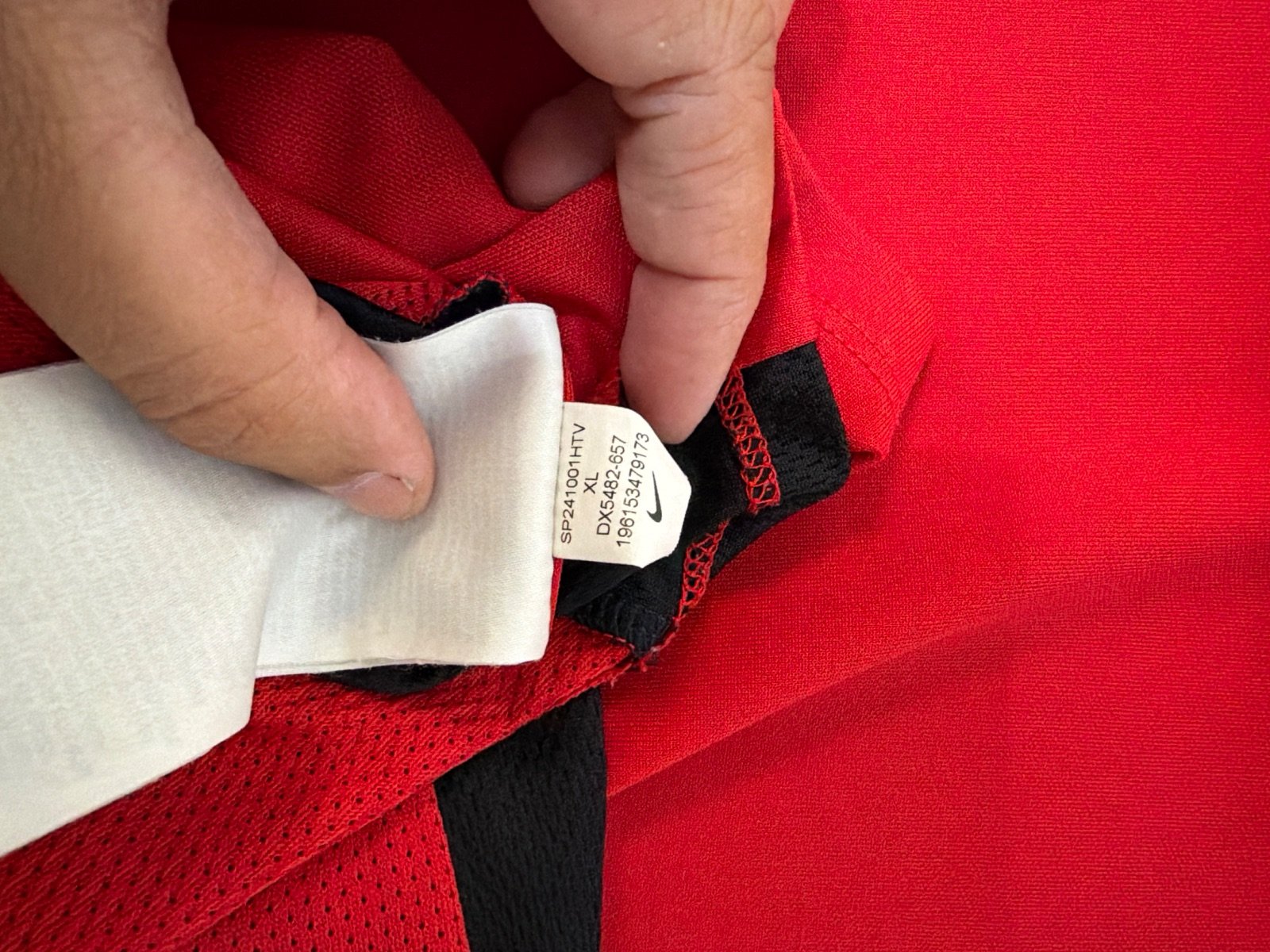 Nike camiseta deportiva roja manga corta Dri-Fit vintage — foto 5