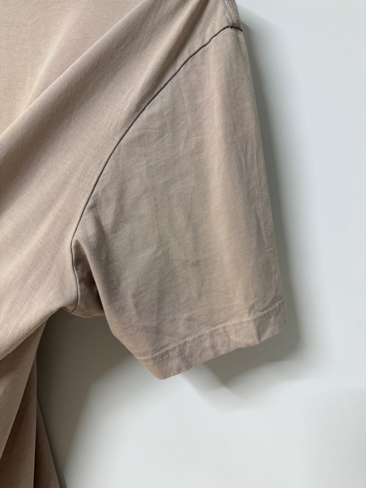 Camiseta Adidas manga corta beige talla L vintage deporte — foto 7