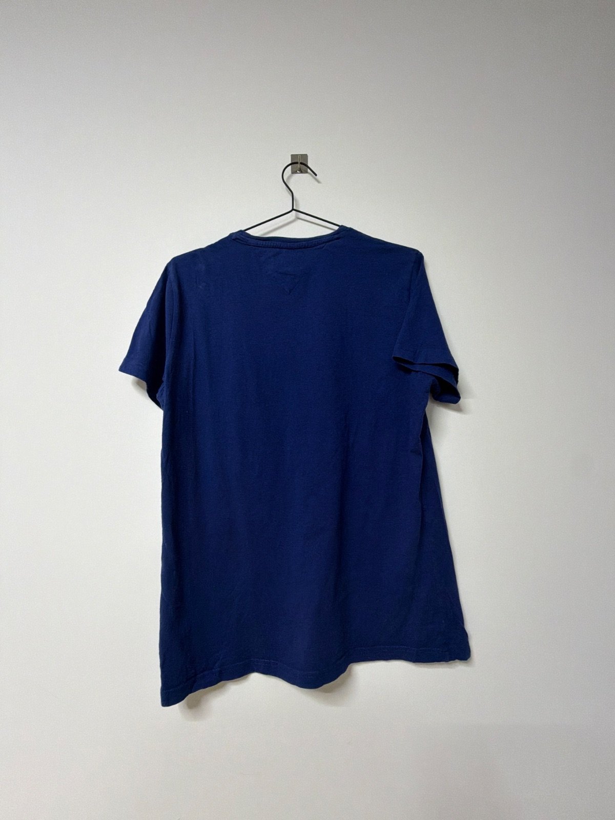 Camiseta Tommy Jeans Azul Talla M - Básico Logo Bordado Casual — foto 3