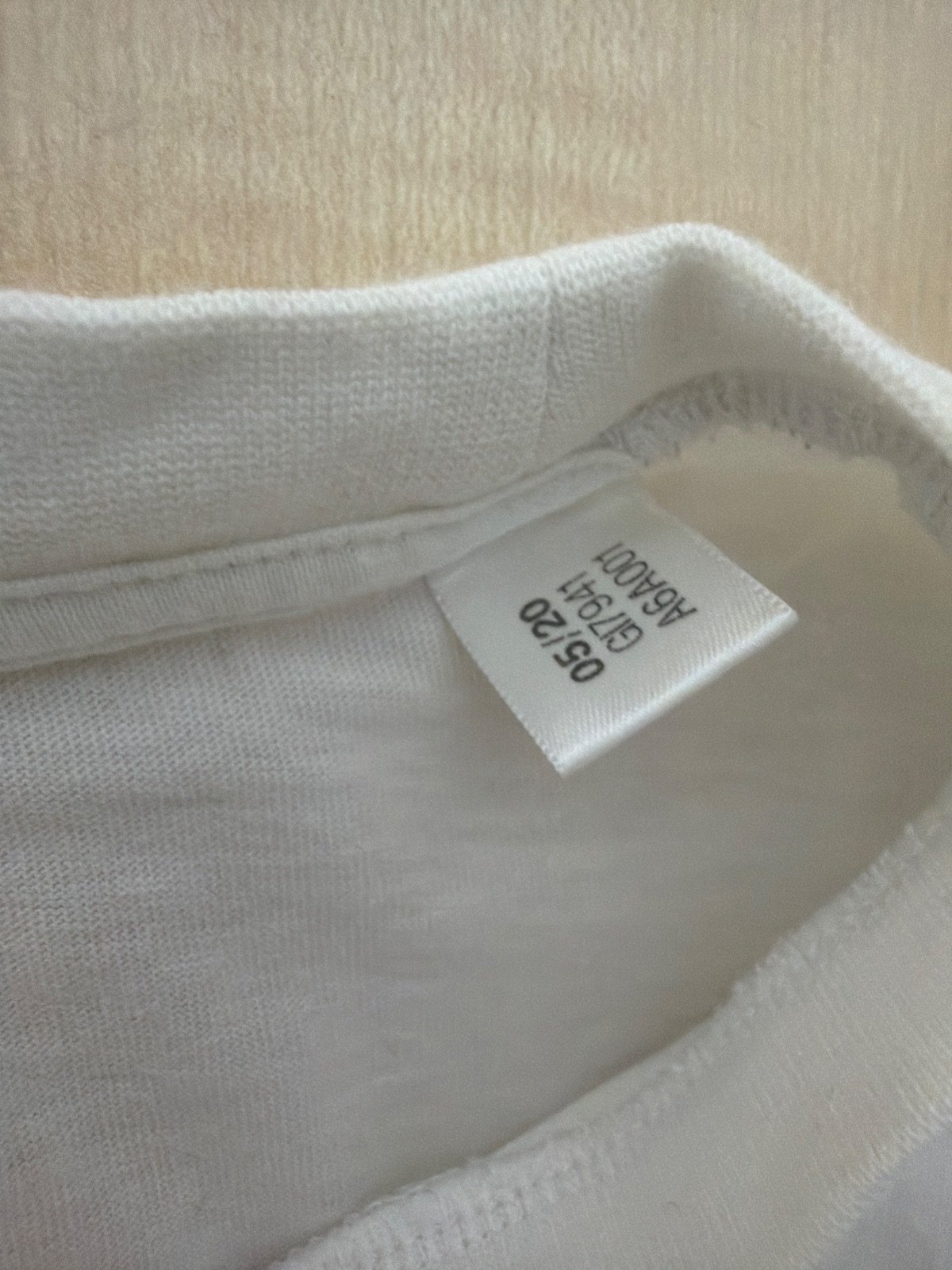 Camiseta Adidas Talla L Blanca Logo Degradado Vintage — foto 7
