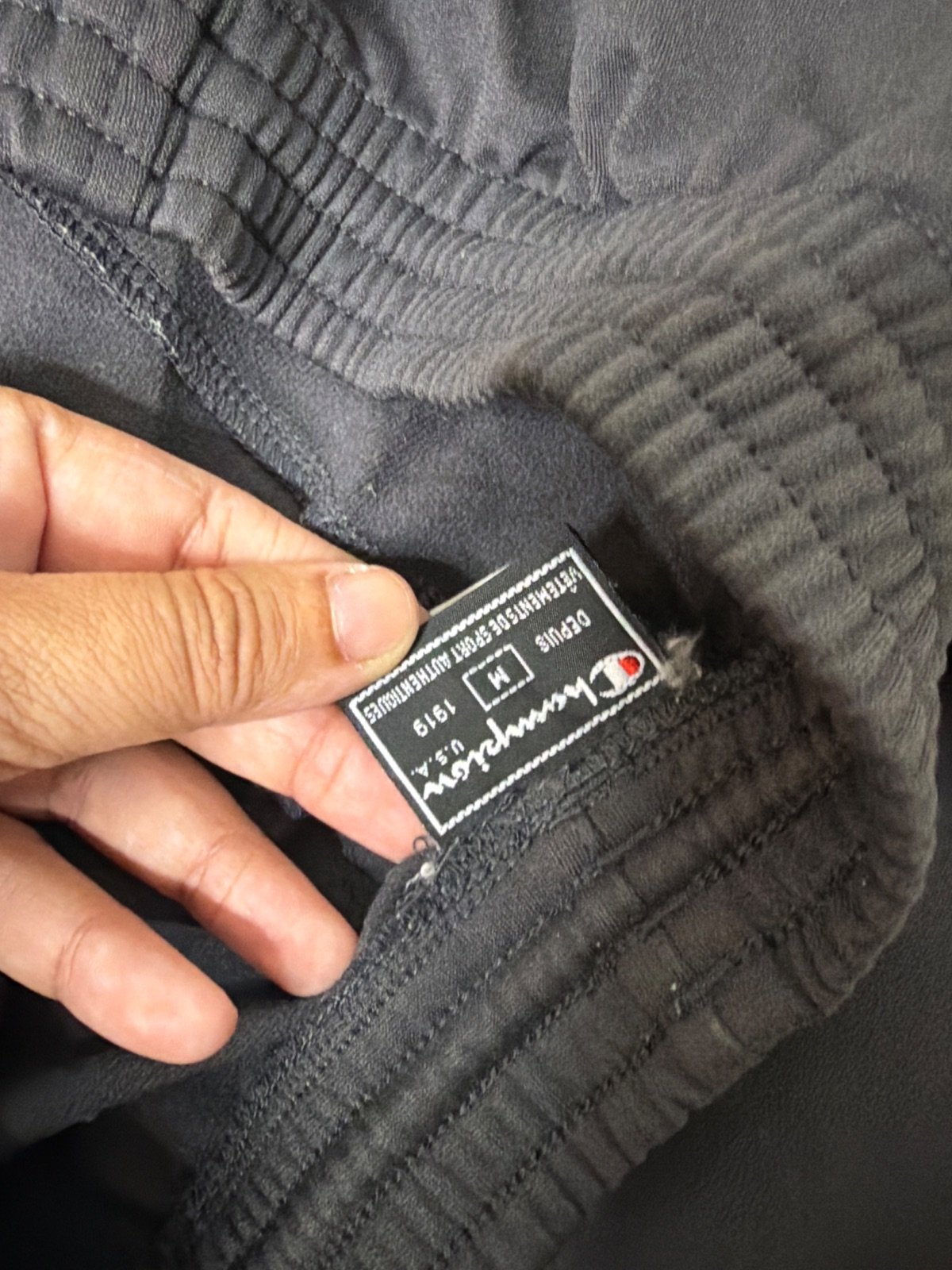 Pantalón de chándal Champion gris antracita vintage Y2K - Talla M — foto 3