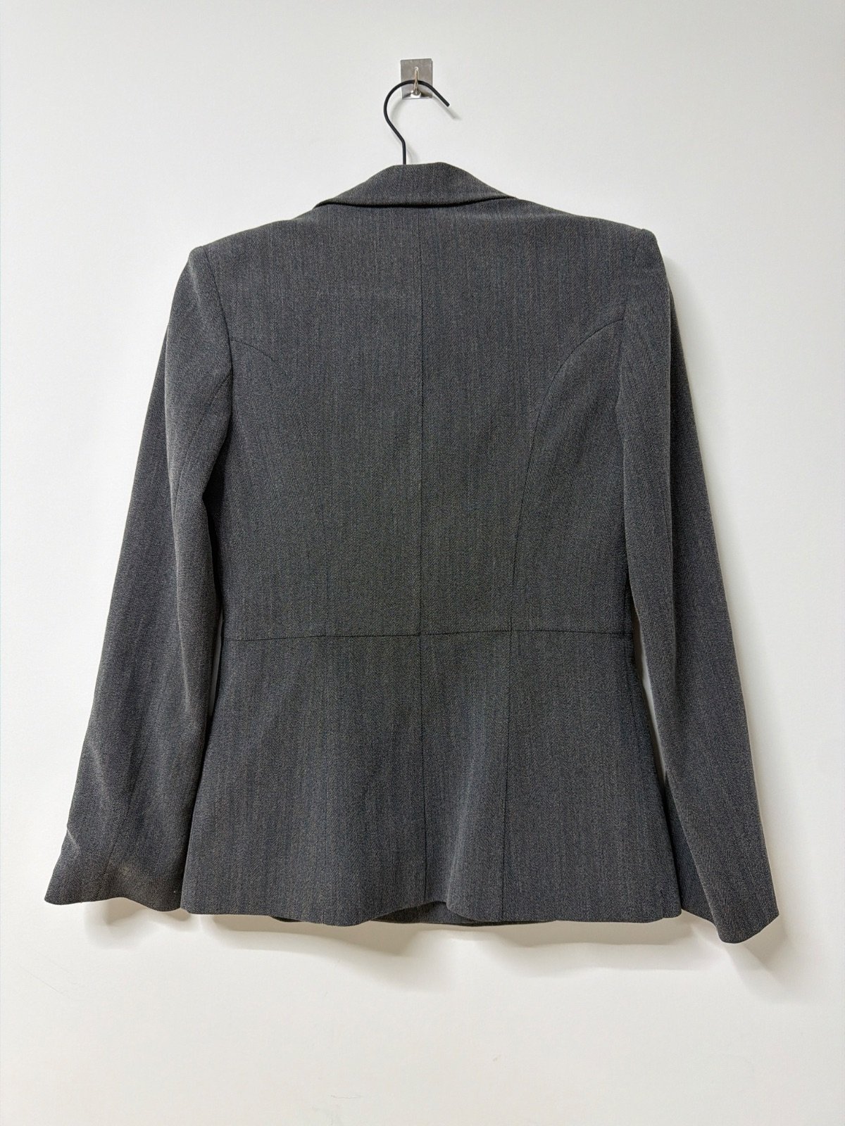 Cacharel Blazer cruzado espiga gris Vintage Francia — foto 3