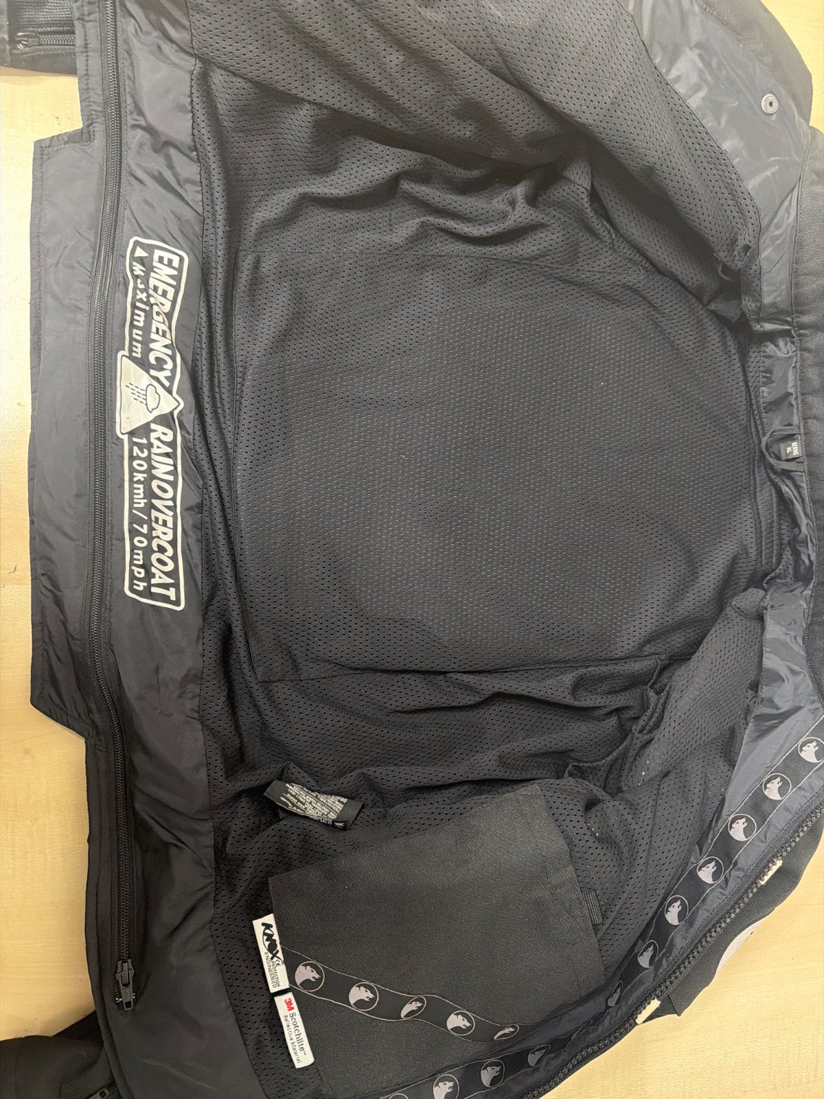 Bering cazadora moto mesh XL negra Talla L verano — foto 4