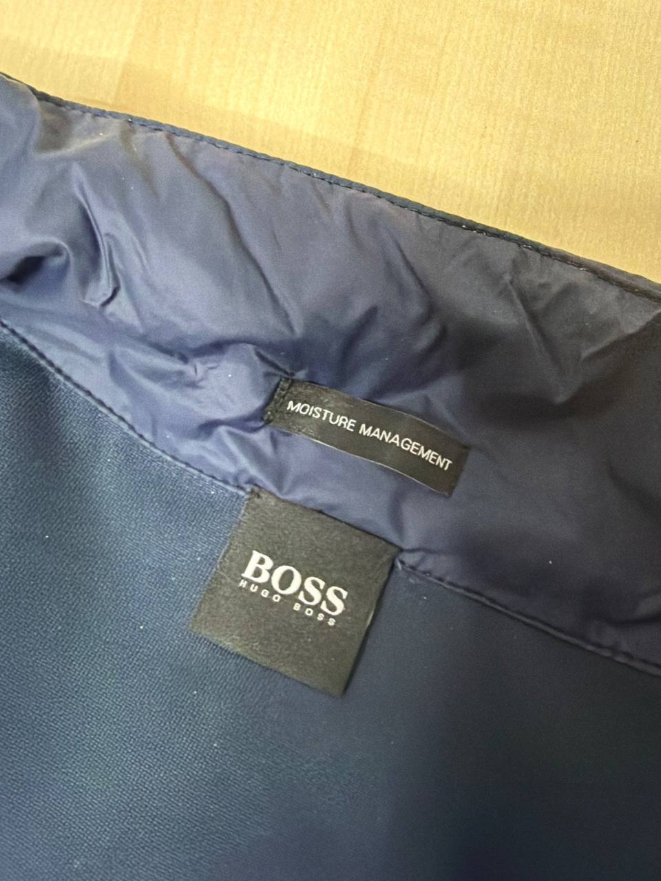 Hugo Boss chaqueta deportiva azul marino cremallera Vintage — foto 6