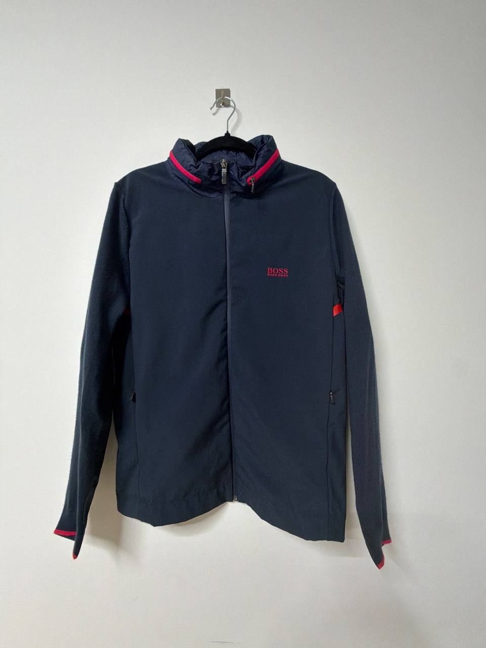 Hugo Boss chaqueta deportiva azul marino cremallera Vintage — foto 5