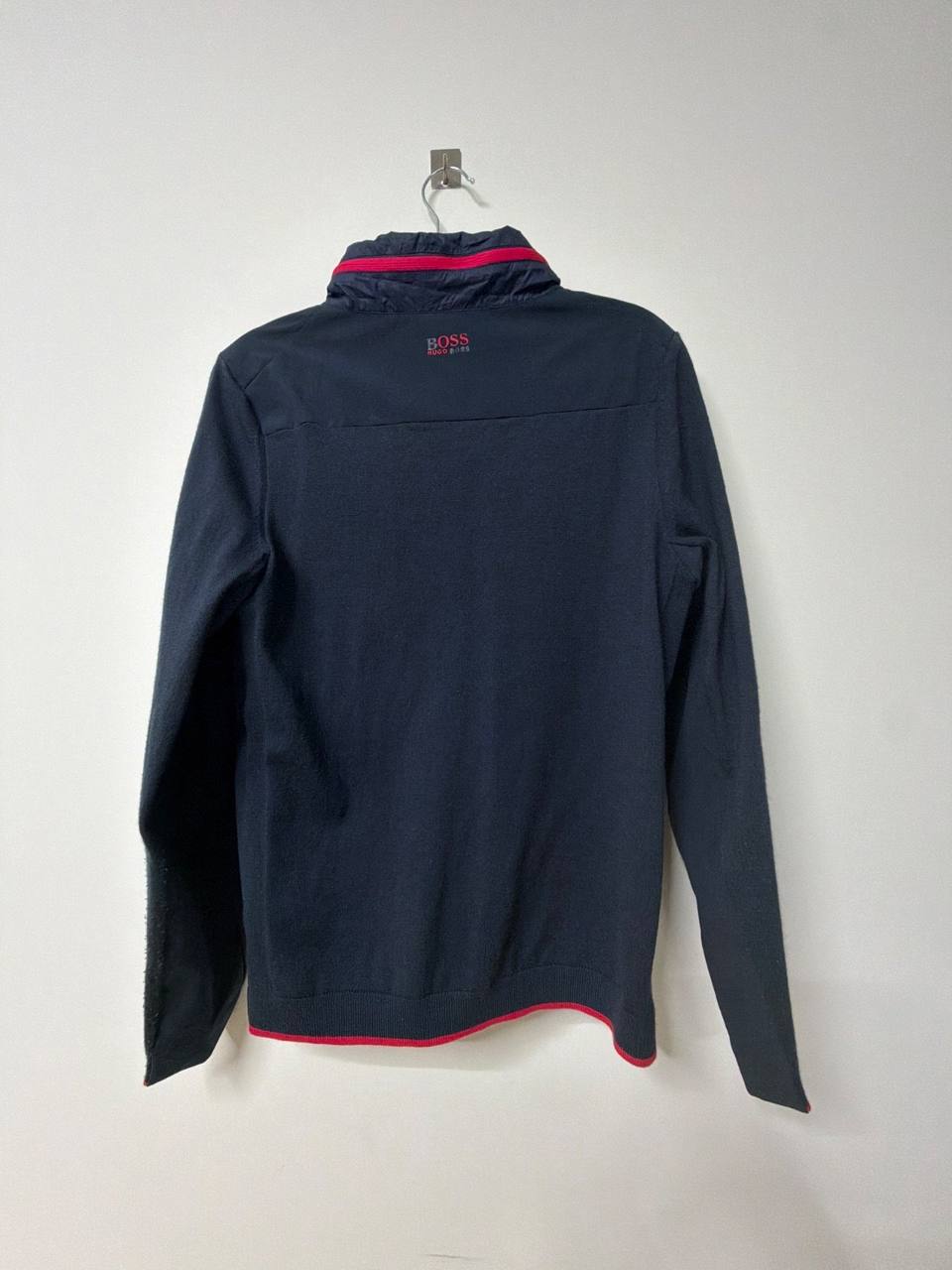 Hugo Boss chaqueta deportiva azul marino cremallera Vintage — foto 2