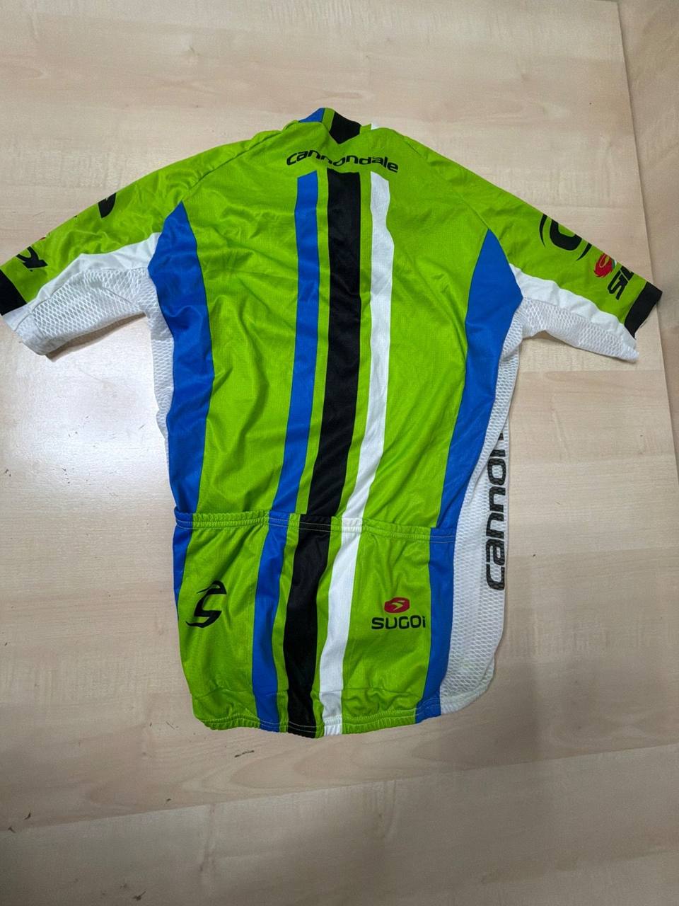 Maillot Cannondale ciclismo M Firmado Sugoi Kenda Vintage, verde — foto 4
