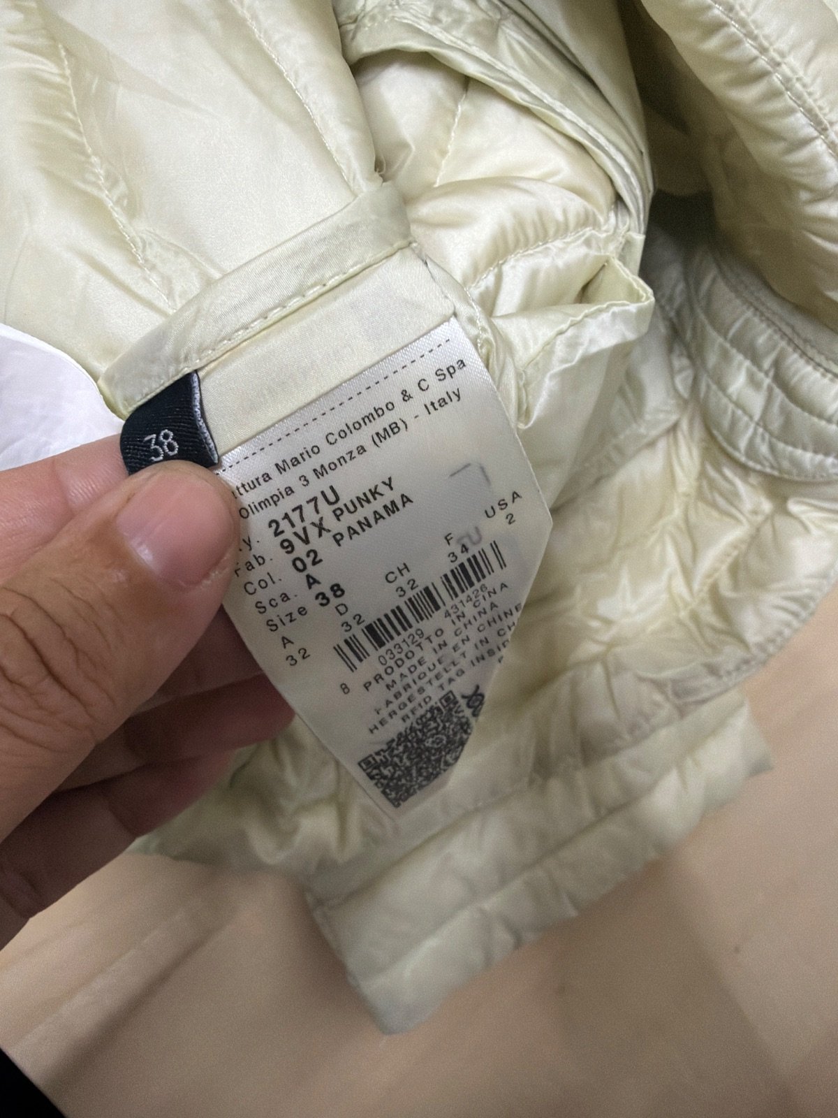 Colmar plumífero niño beige capucha entretiempo — foto 7