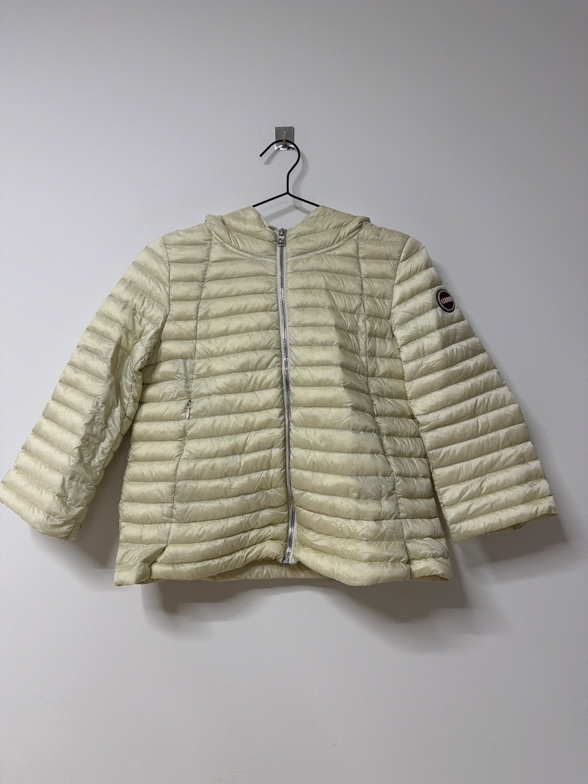 Colmar plumífero niño beige capucha entretiempo