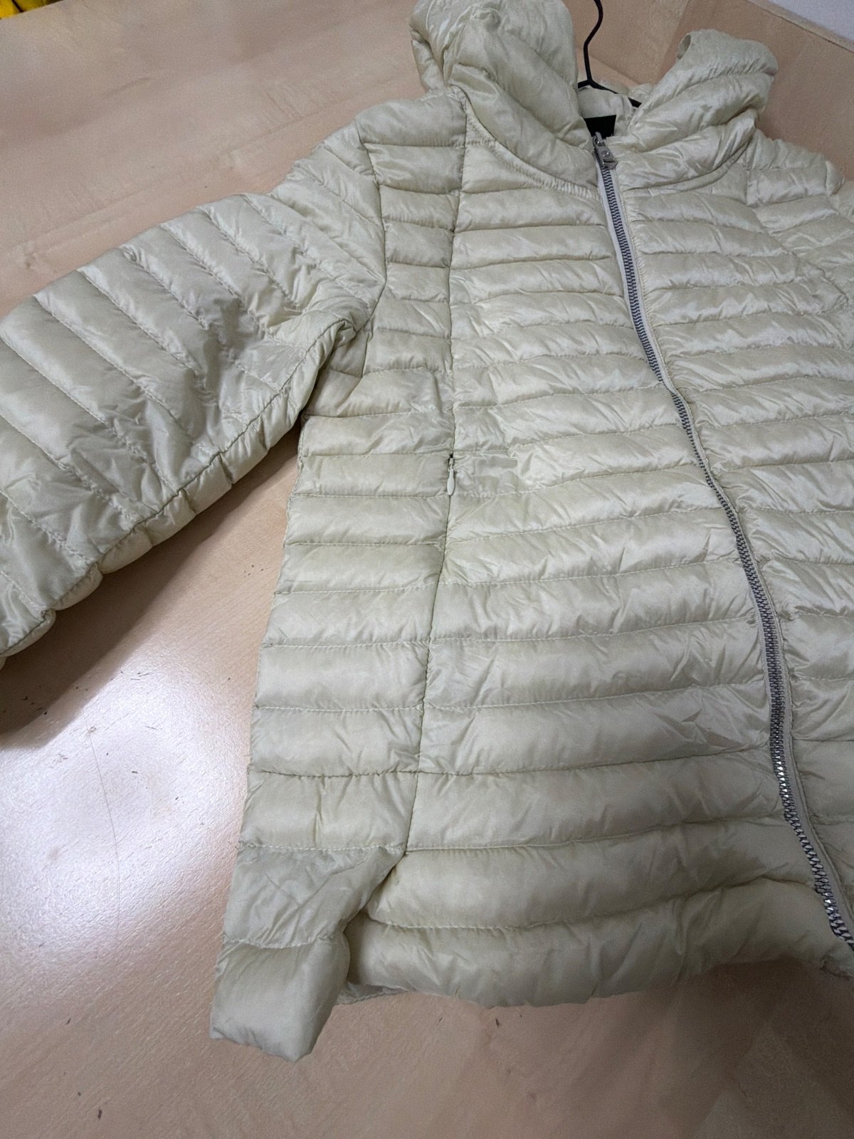 Colmar plumífero niño beige capucha entretiempo — foto 3