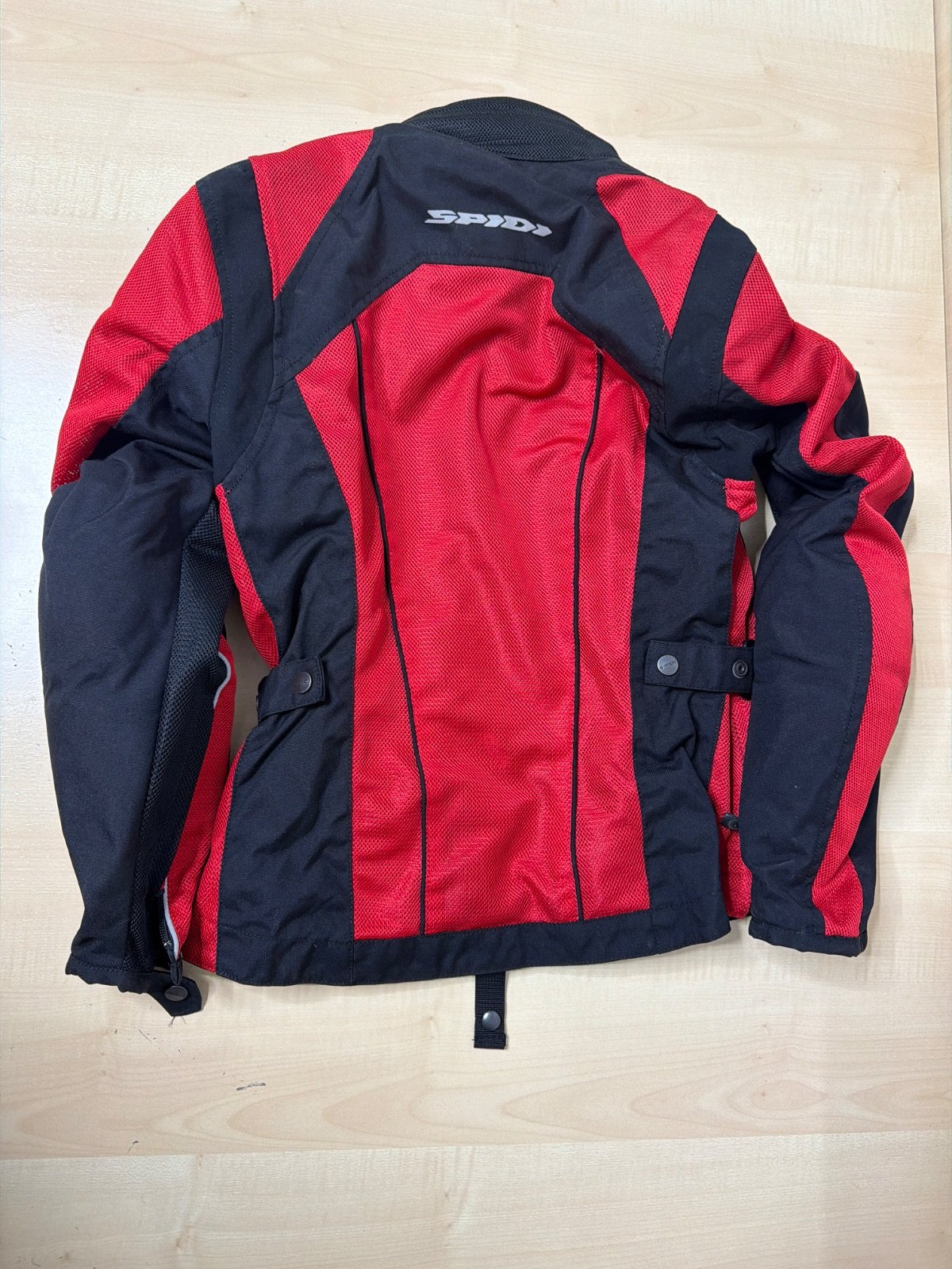 Spidi Fit For Lady chaqueta moto S roja mujer vintage — foto 2