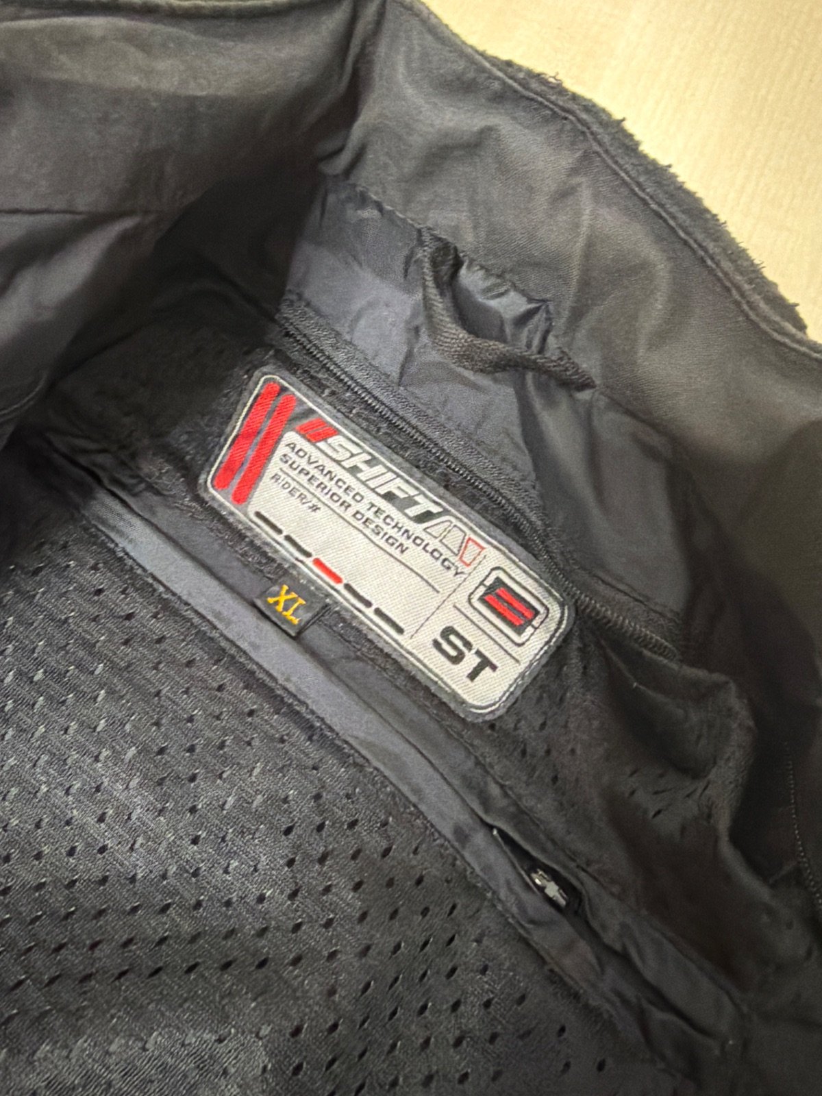 Shift Moto-R chaqueta moto malla talla XL negra técnica — foto 2
