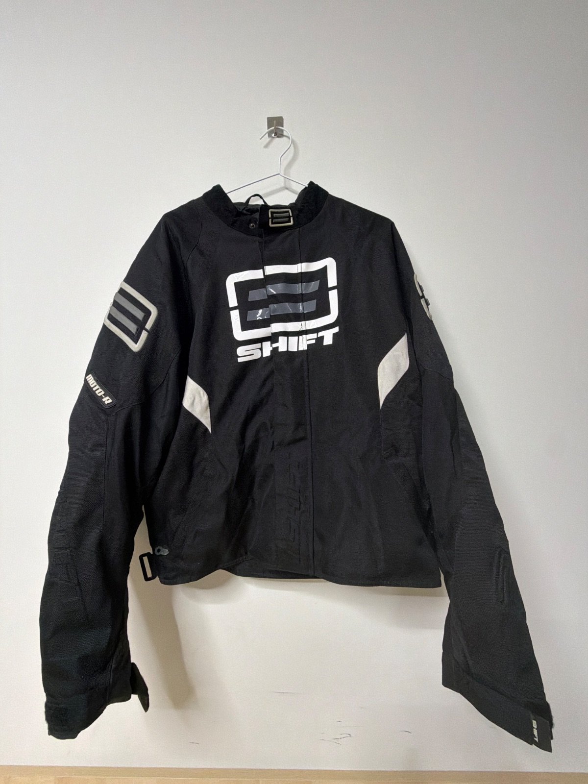 Shift Moto-R chaqueta moto malla talla XL negra técnica
