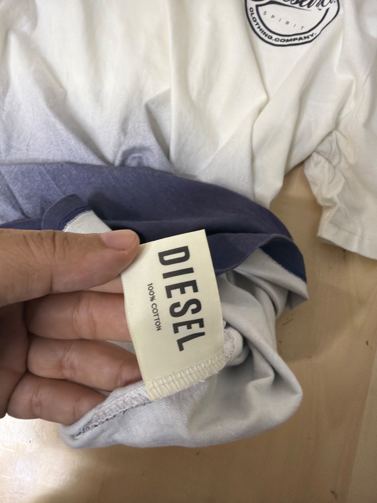 Diesel Spirit Camiseta Tie-Dye Talla L Vintage Streetwear — foto 5