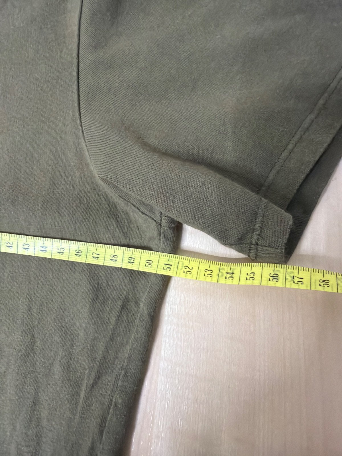 Camiseta Levi's manga corta Talla M Verde Caqui Básica Vintage — foto 6