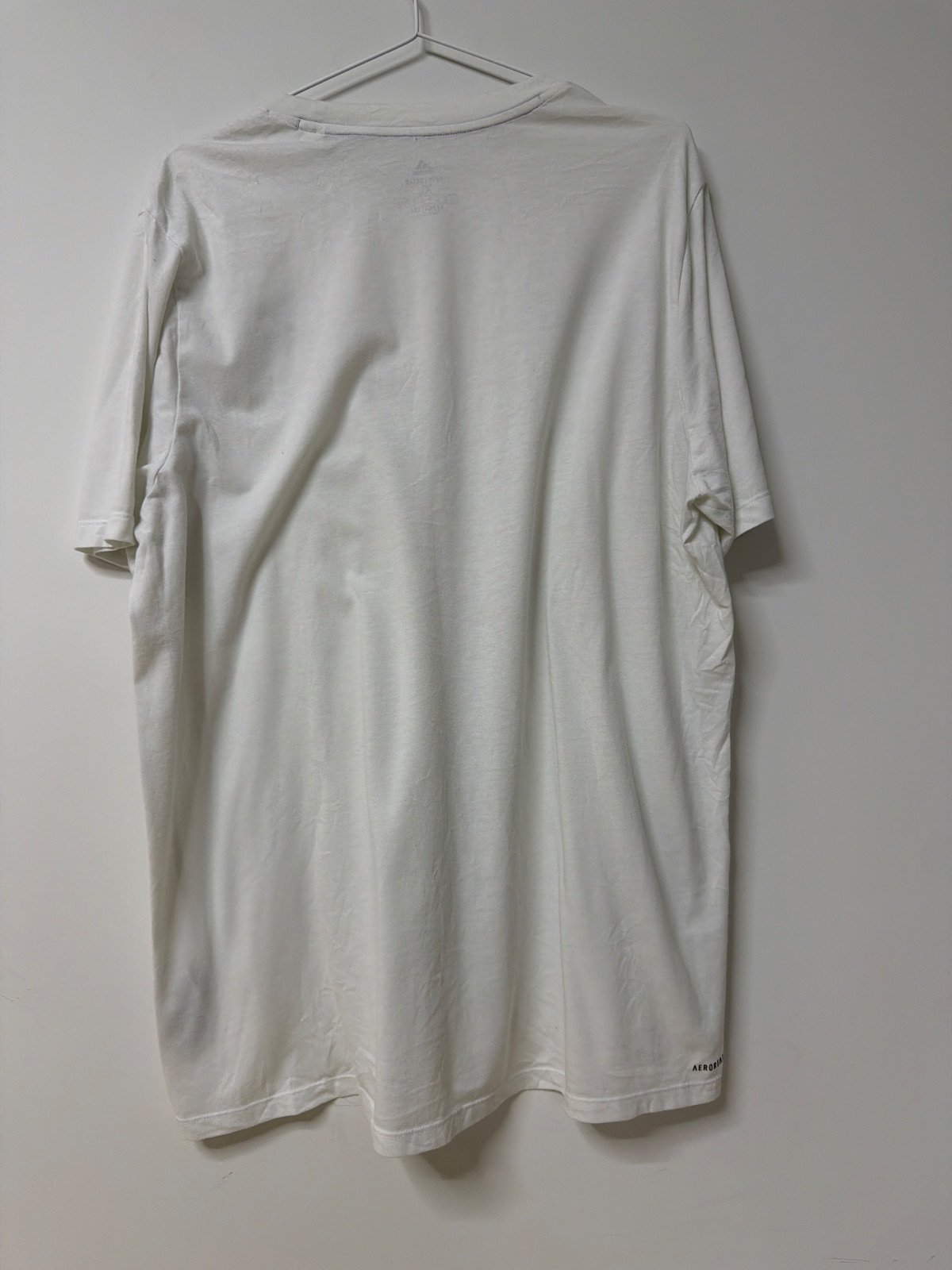 Camiseta Adidas AEROREADY Talla XL Blanca Deportiva Basica — foto 2
