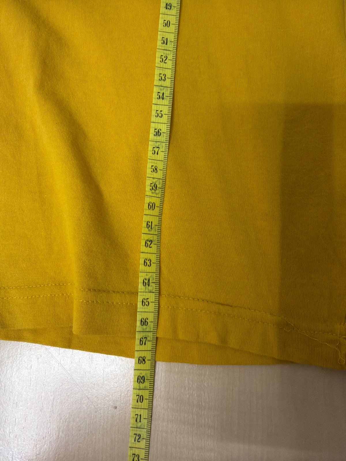 Puma Camiseta Amarillo Mostaza Talla S Streetwear Deporte — foto 7