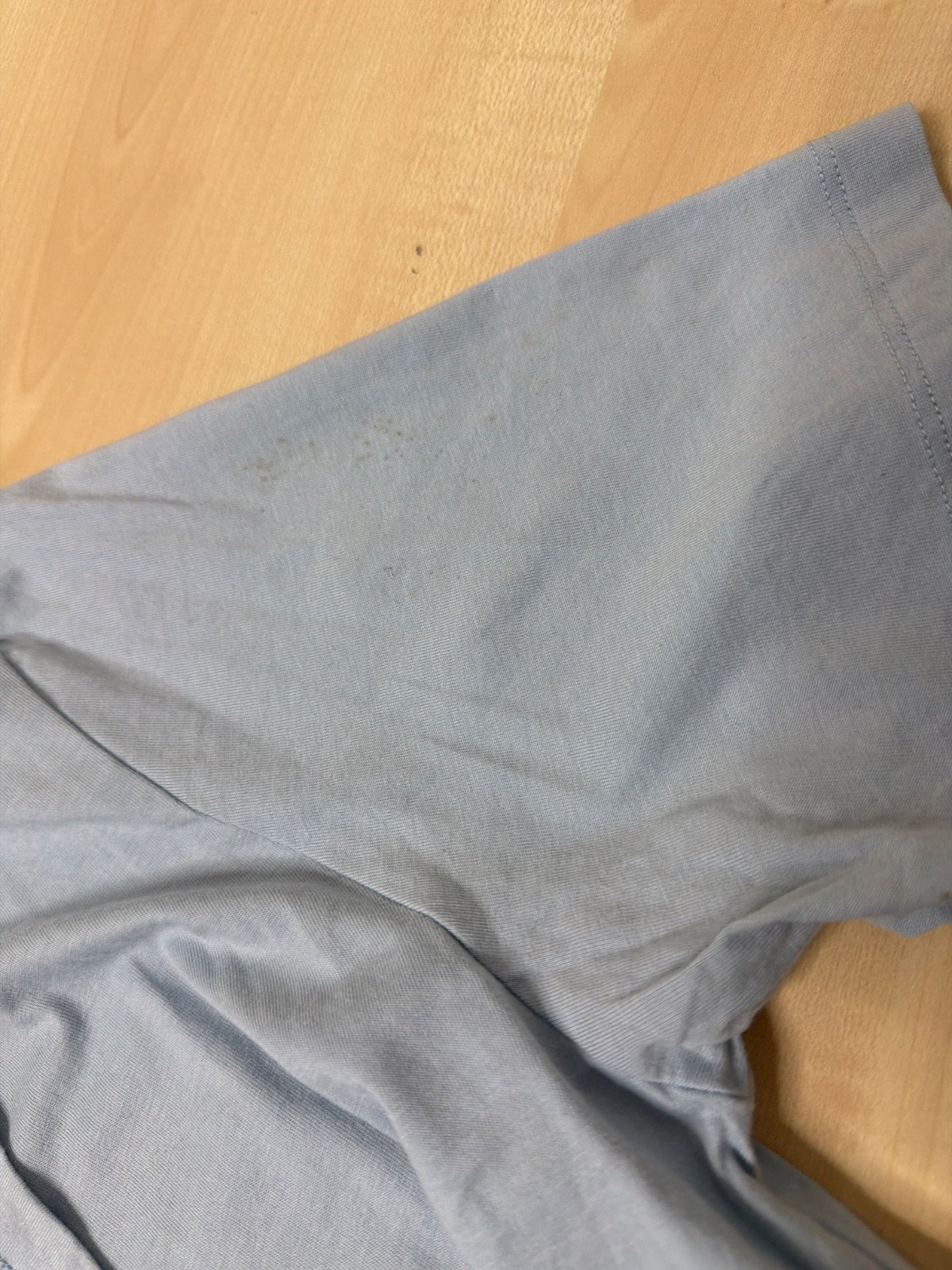 BOSS camiseta manga corta azul celeste logo bordado básica — foto 8
