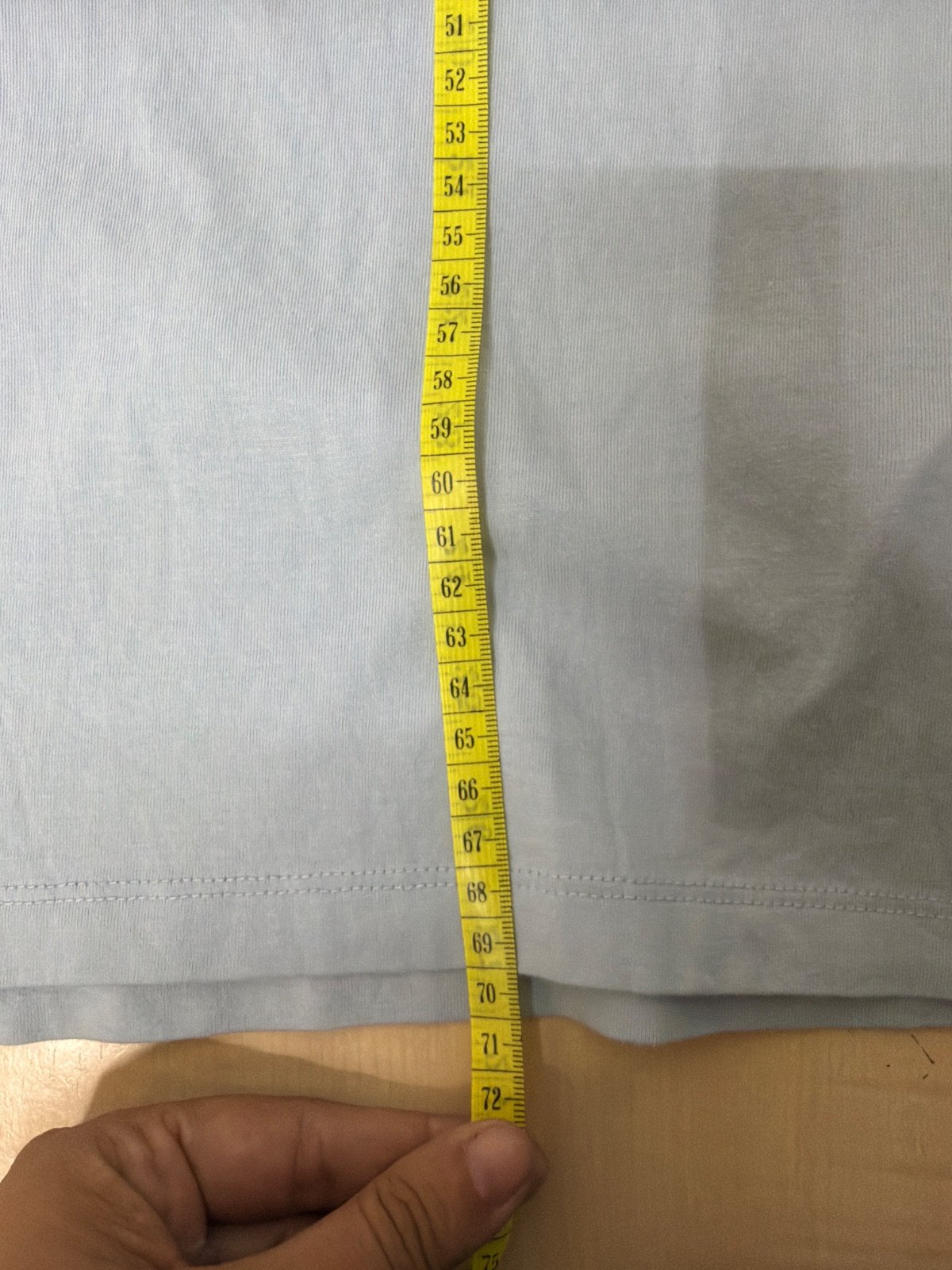 BOSS camiseta manga corta azul celeste logo bordado básica — foto 7