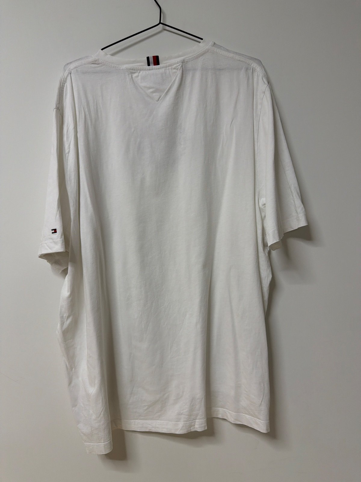 Camiseta Tommy Hilfiger Blanca Logo Hilfiger New York Vintage — foto 3
