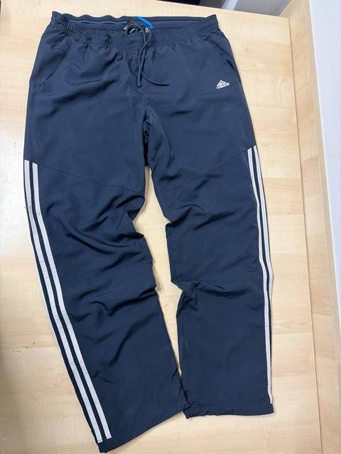 Pantalón chándal Adidas Climalite azul marino Vintage Talla L - Blokecore Y2K