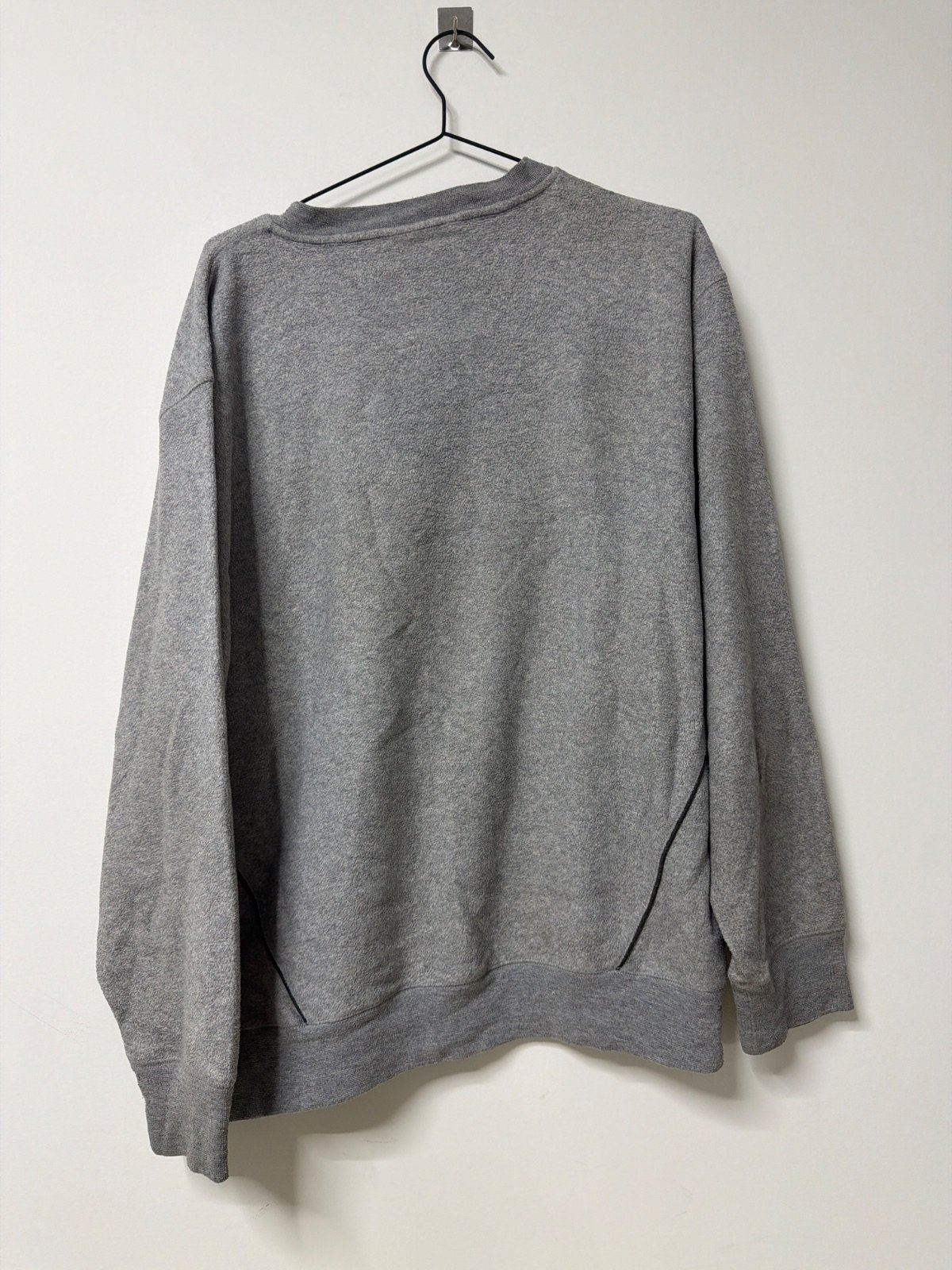Umbro Sudadera Gris Cuello Pico Vintage Deportiva Retro — foto 2
