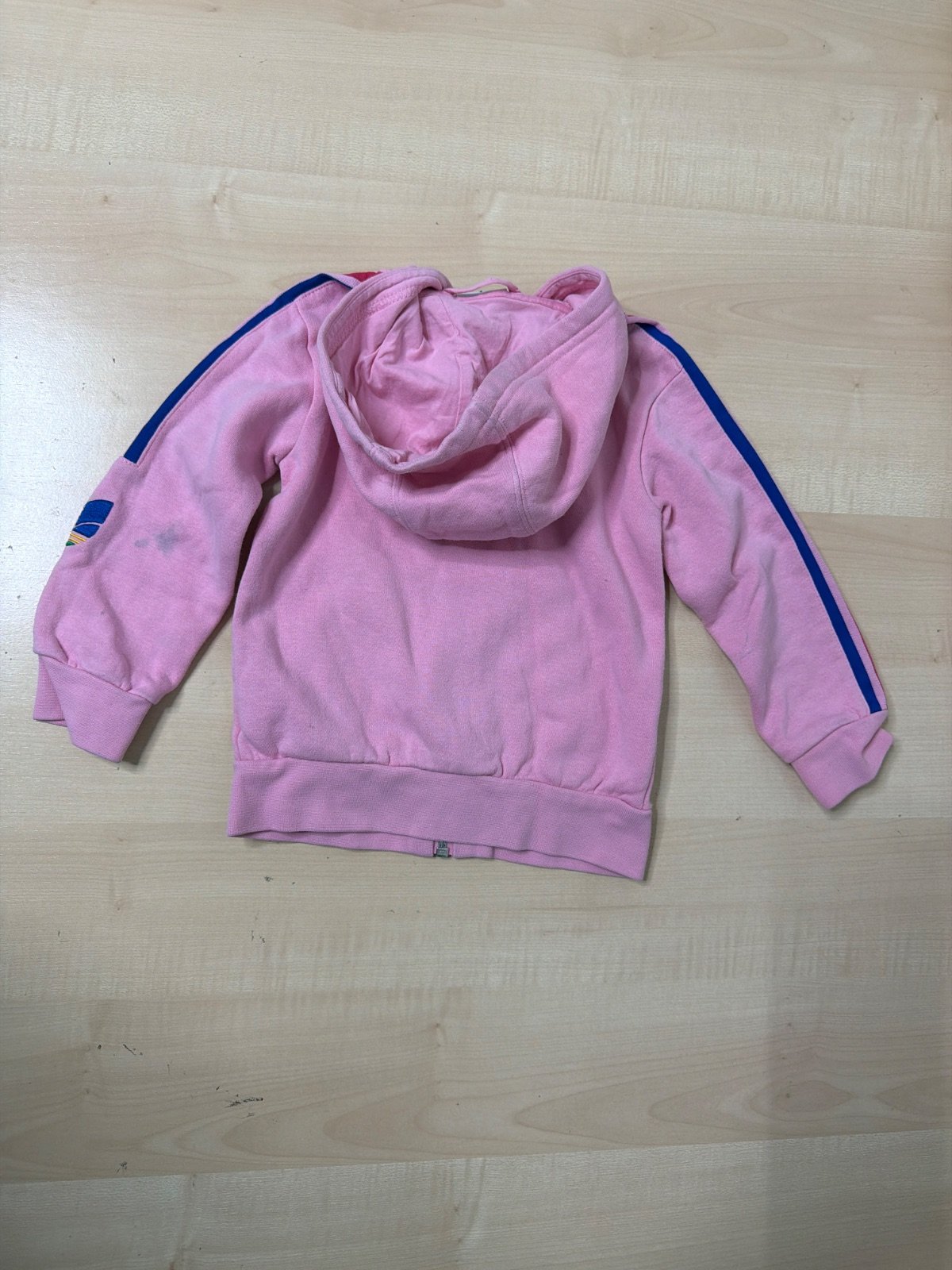 Sudadera Adidas Originals niña Rosa Capucha Trébol Vintage — foto 2