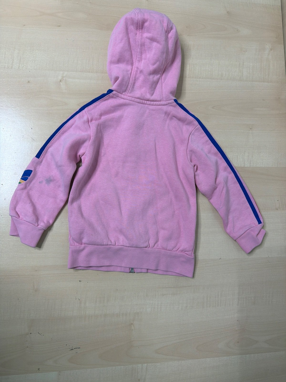Sudadera Adidas Originals niña Rosa Capucha Trébol Vintage — foto 3